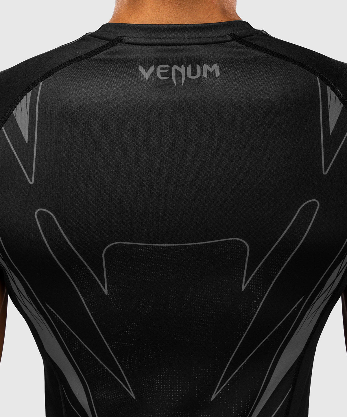 Venum Amazonia Reborn Maglia a compressione a maniche corte - Nero/Grigio