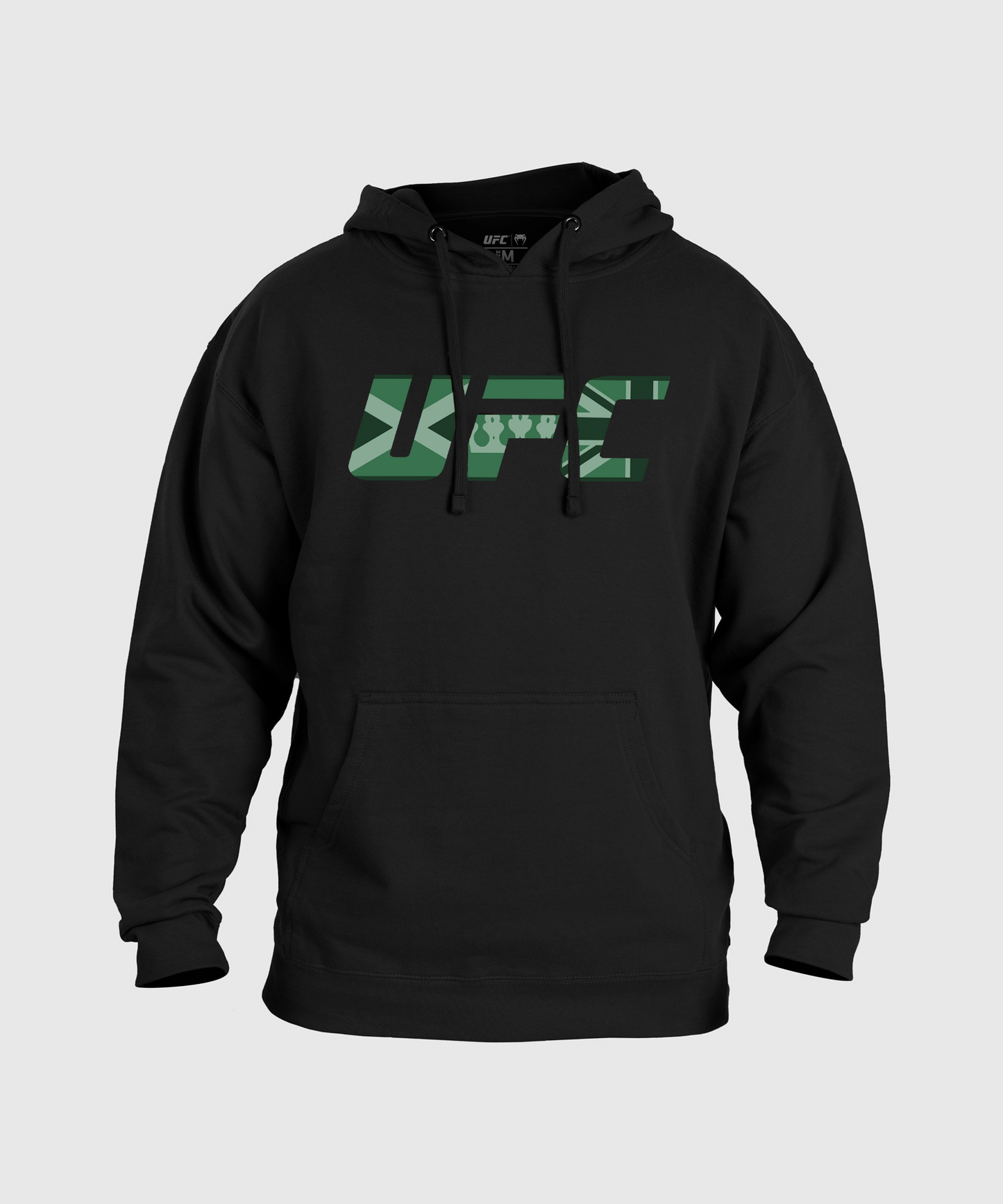 Men's Hoodie UFC Adrenaline Unrivaled by Venum Classic - Black - Leon Edwards
