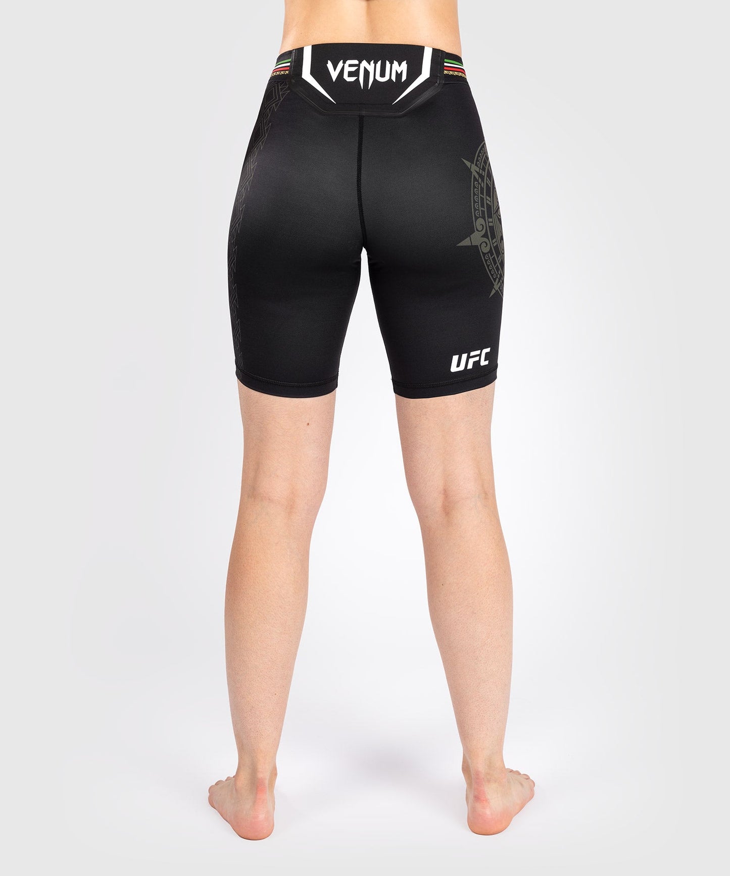 Noche UFC by Venum Authentic Fight Night Women's Compression Short - Long Fit - Black