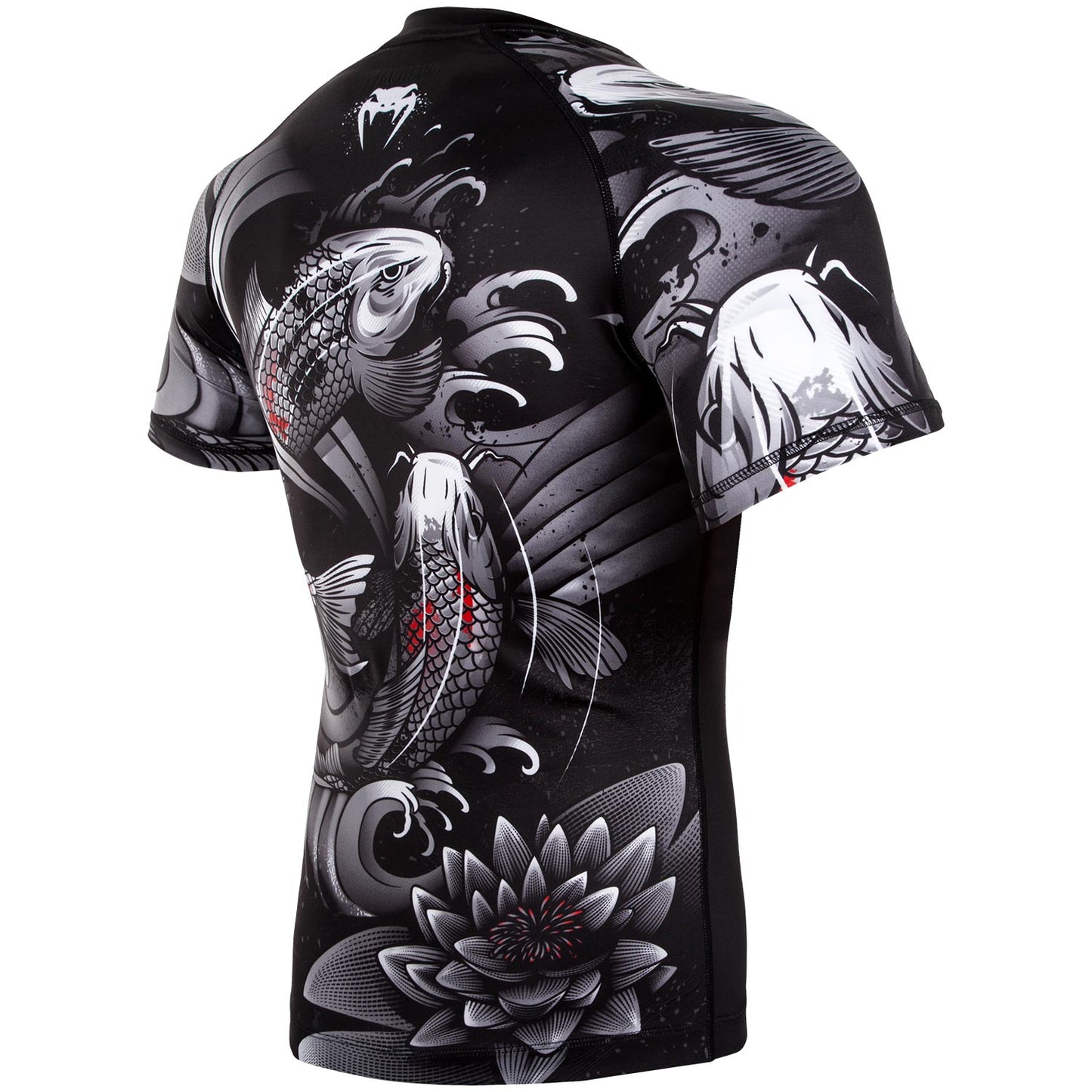 Venum Koi 2.0 Rashguard - Short Sleeves - Black/White