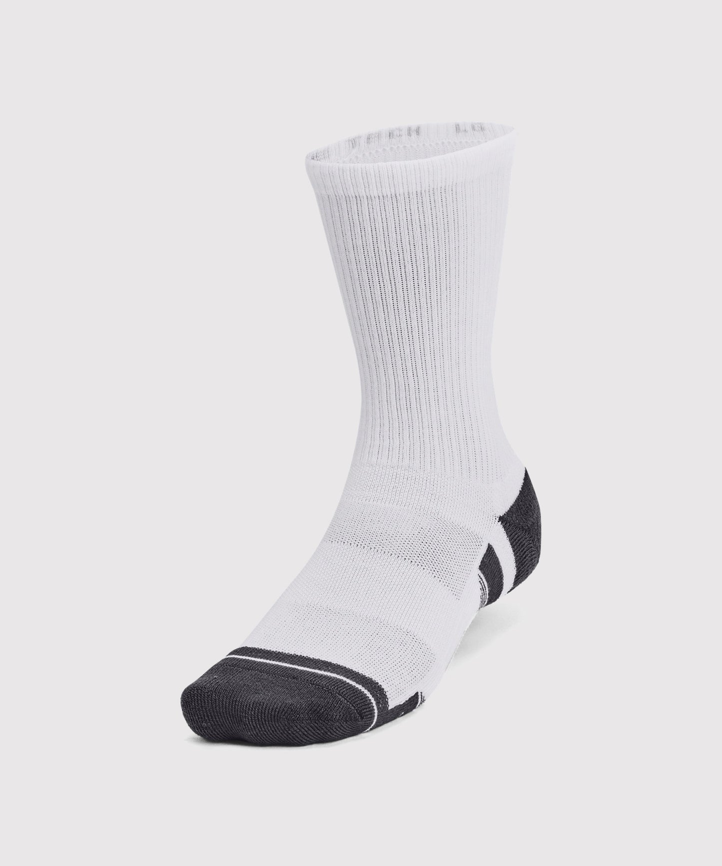 Lot De 3 Paires De Chaussettes Hautes Under Armour Ua Performance Tech - Blanc