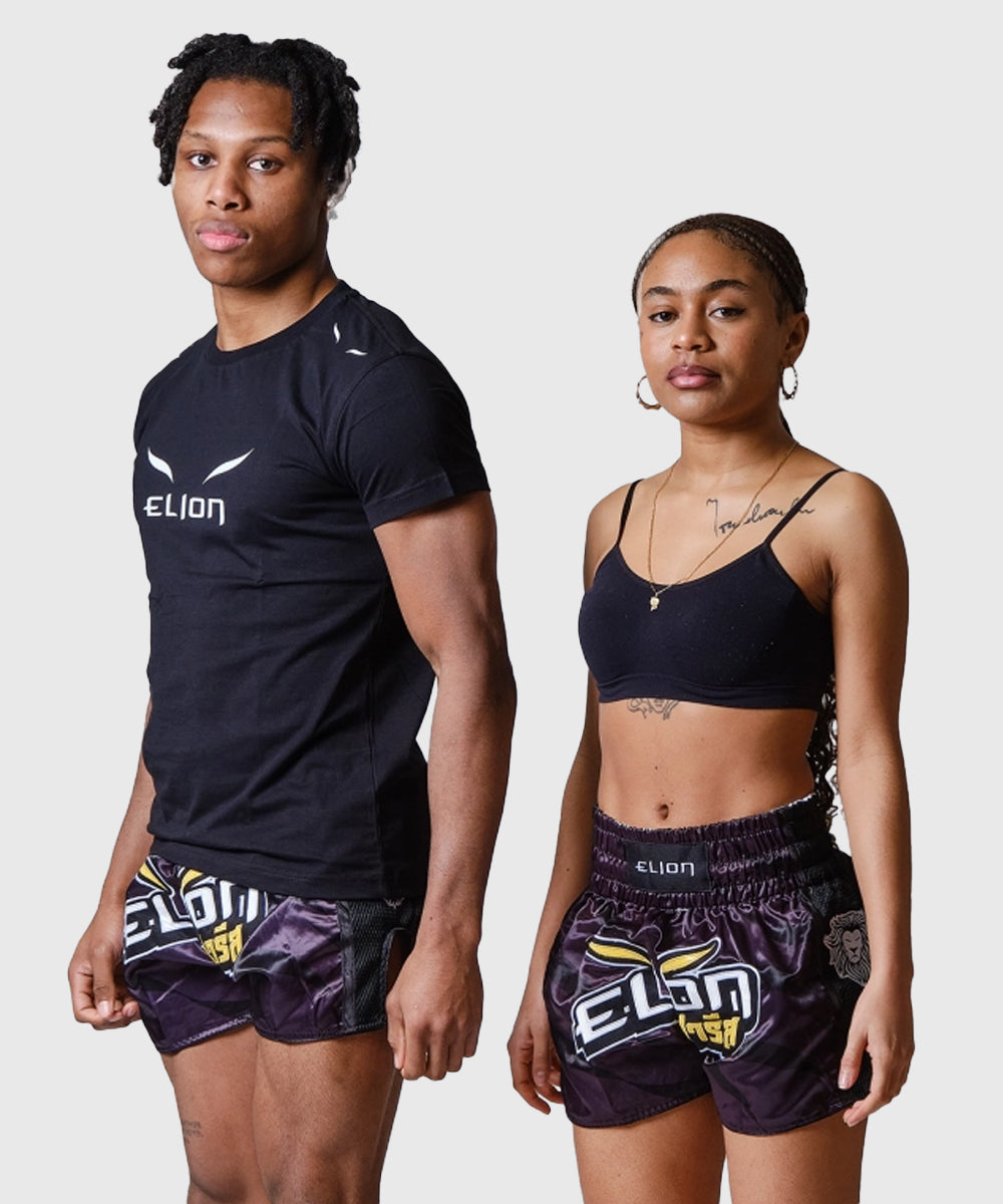 Short De Muay Thai Elion Raja - Violet