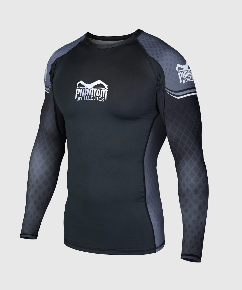Rashguard Manches longues Phantom Athletics Storm Nitro - Noir