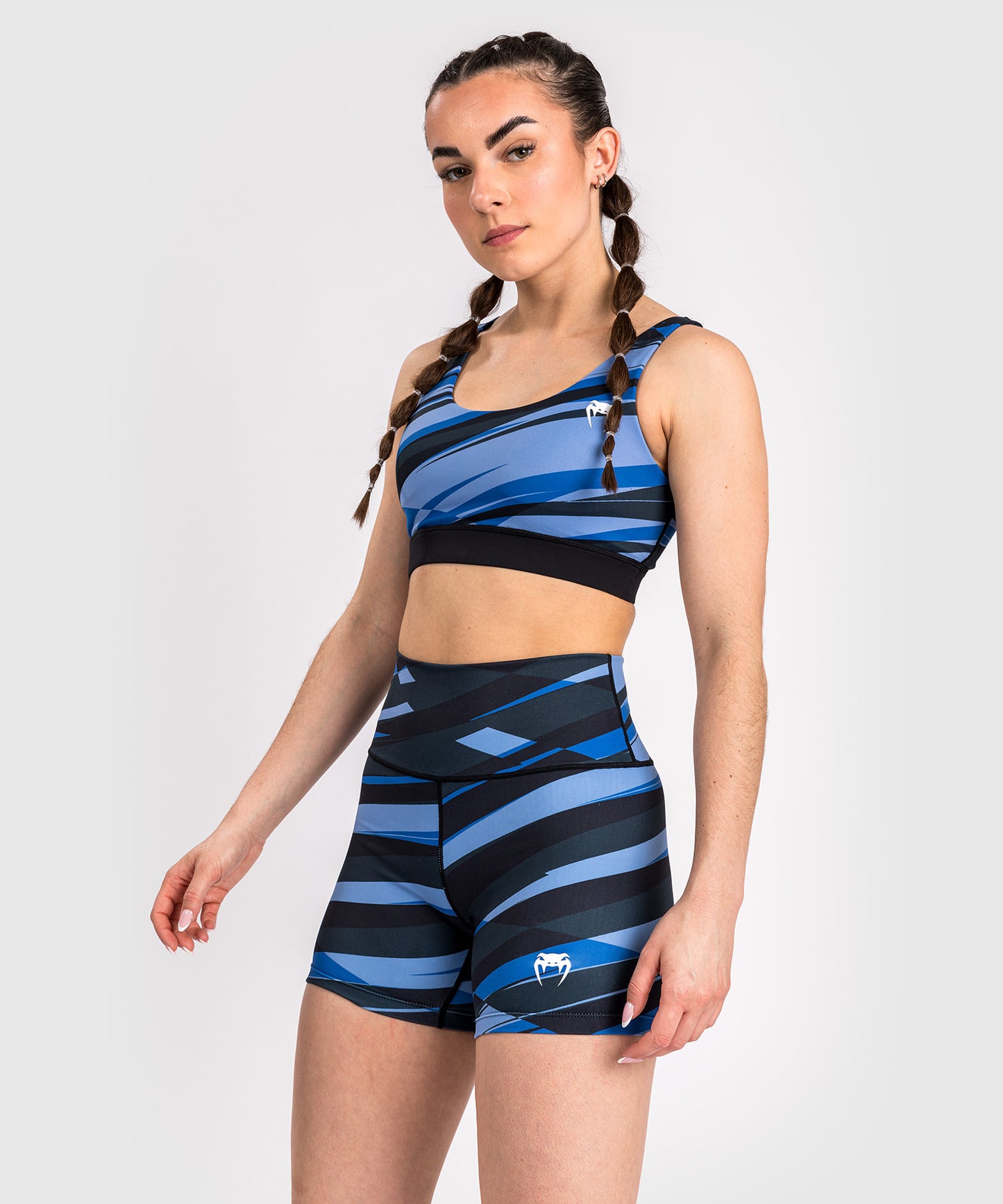 Venum Abyss Women's Compression Shorts - Dunkelblau