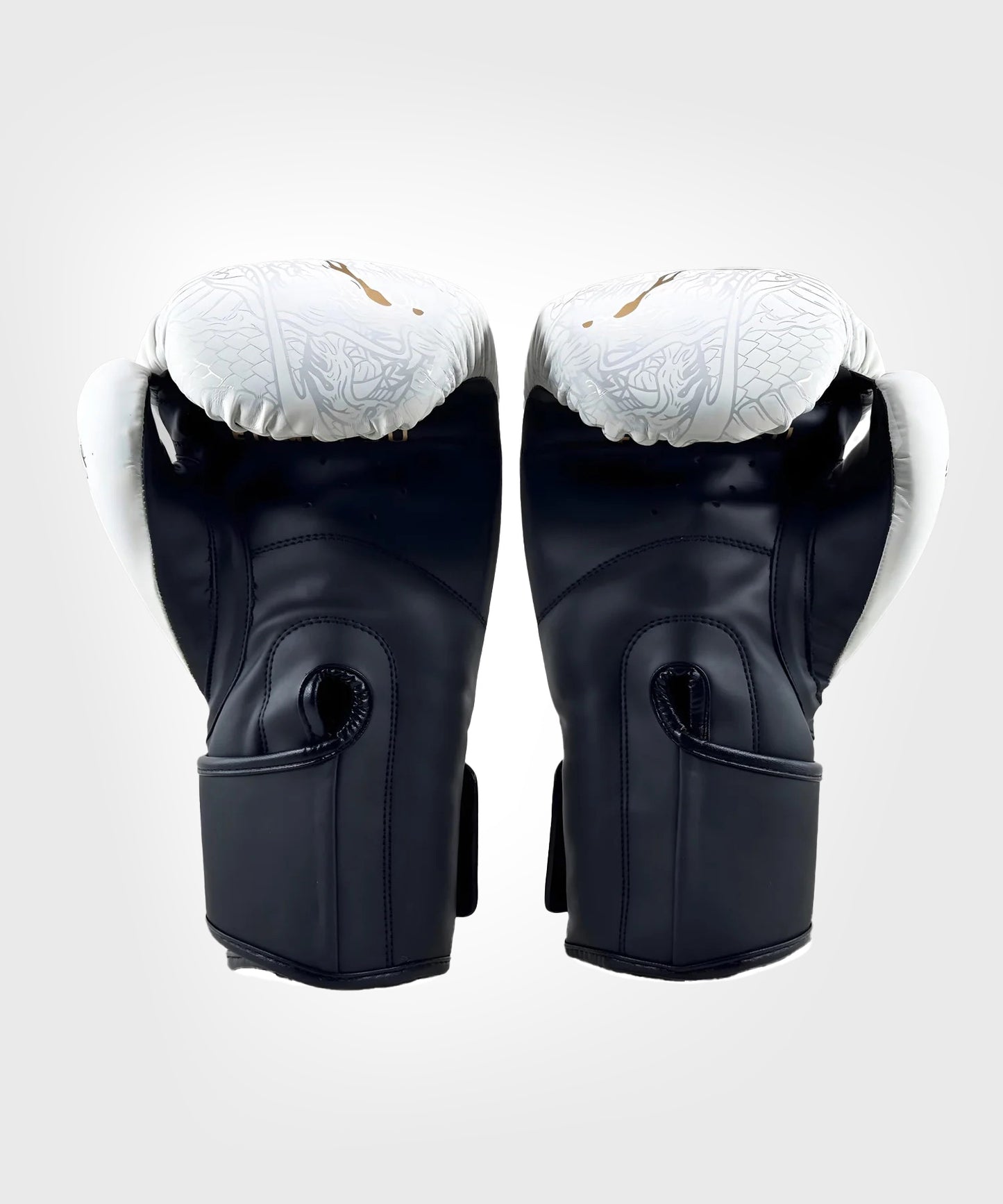 Fumetsu Dragon Slayer Boxing Gloves - White/Gold