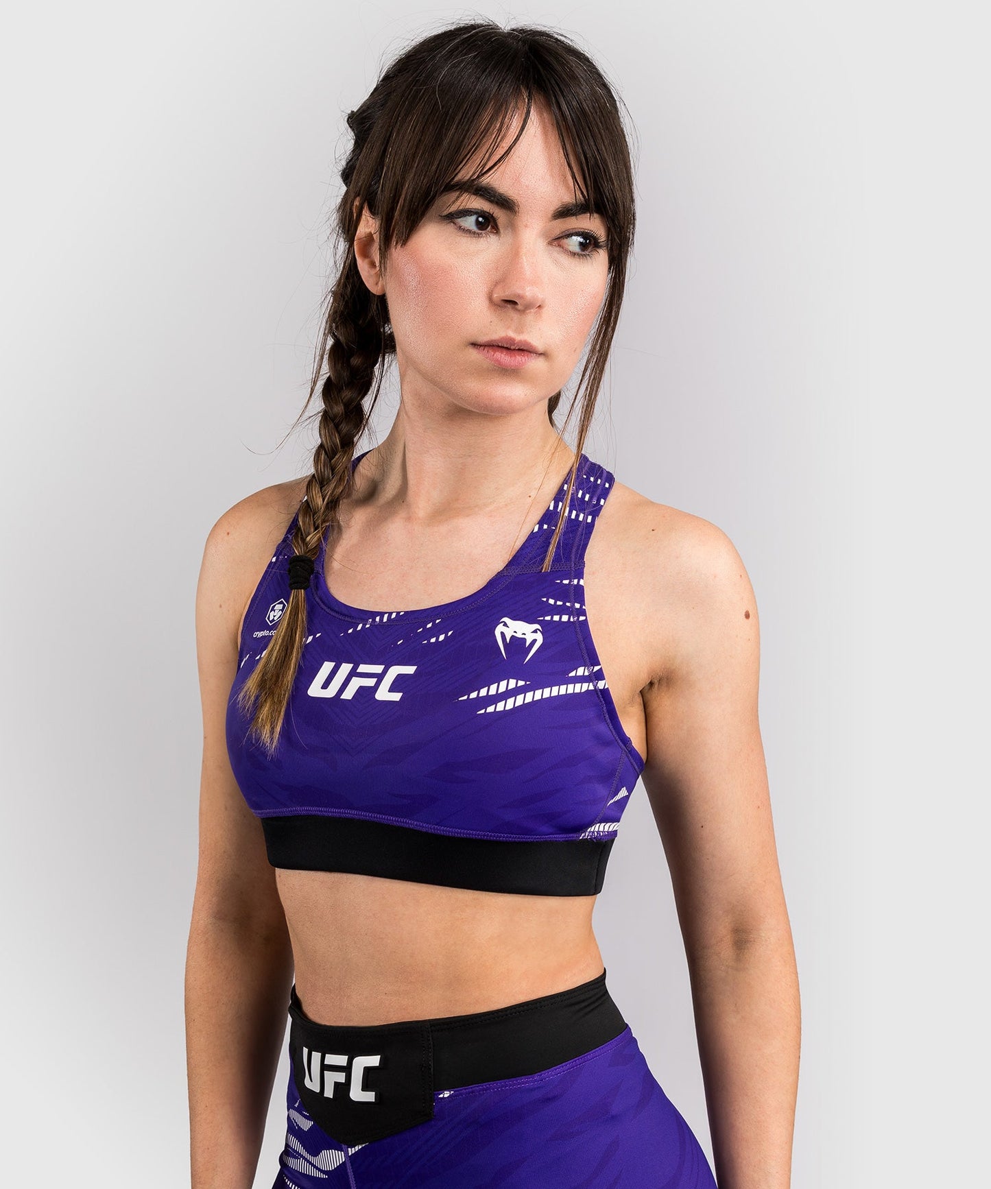 Women's UFC Fusion by Venum Authentic Fight Night Bra - Purple