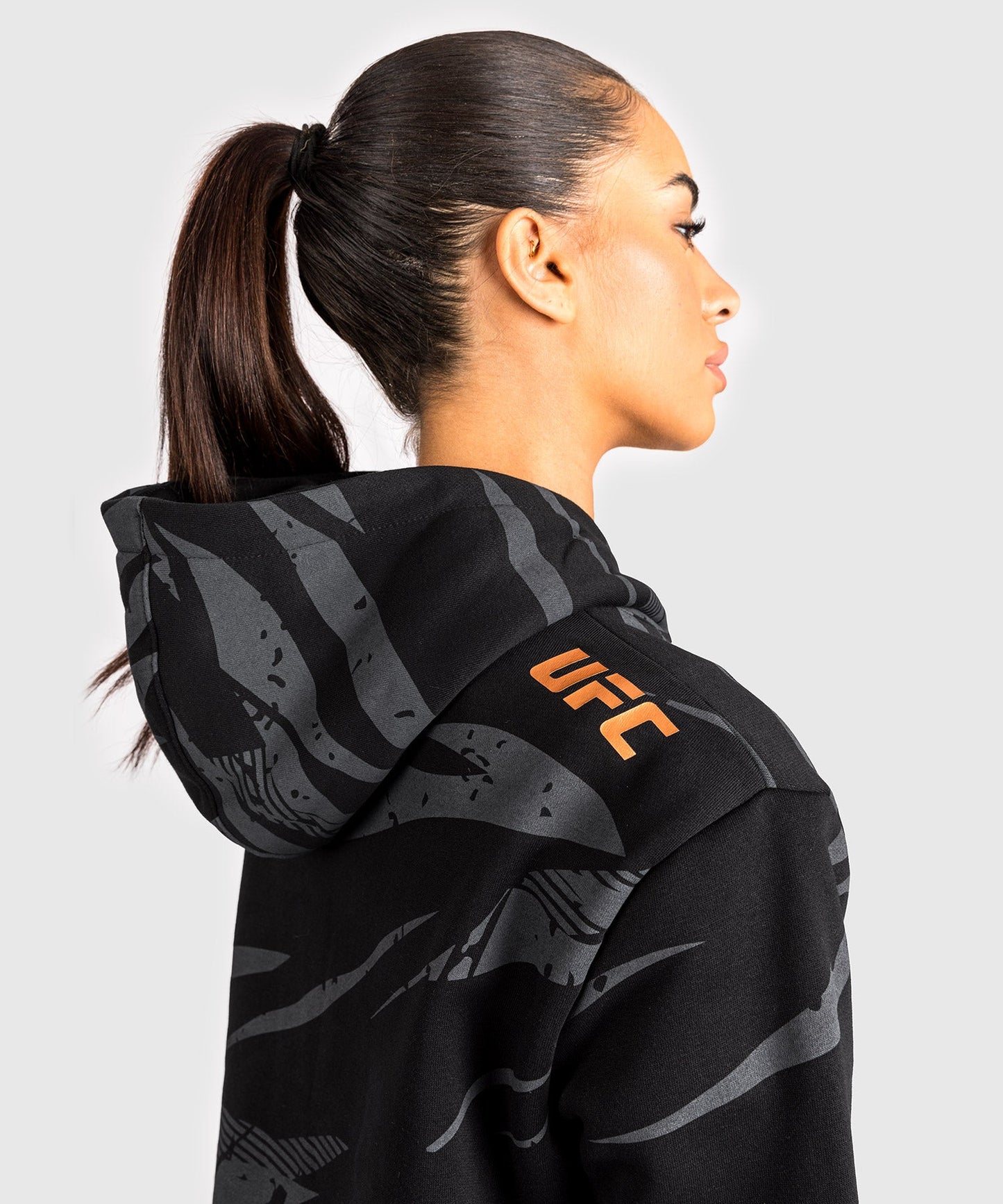 Women's Hooded Sweatshirt UFC Adrenaline by Venum Fight Week - Urban Camo
