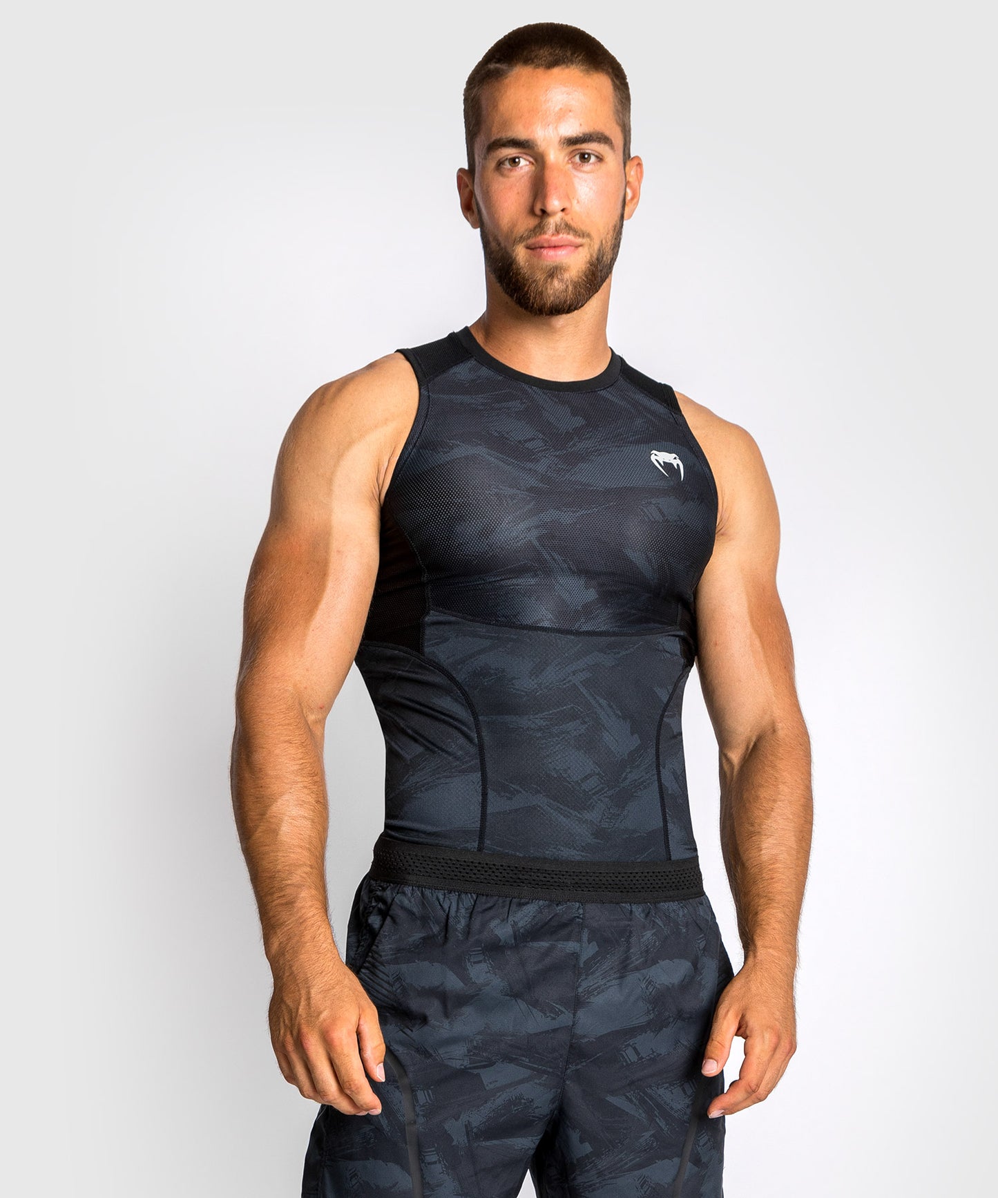 Venum Electron 3.0 Compression Tank Top - Schwarz