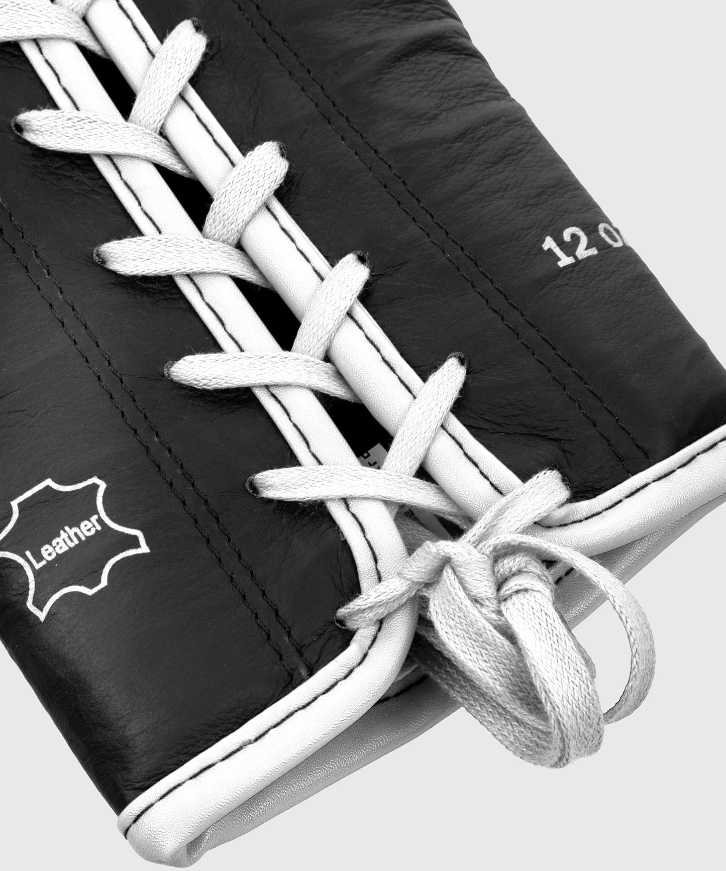 Venum Shield Pro Boxing Gloves With Laces - Black/White