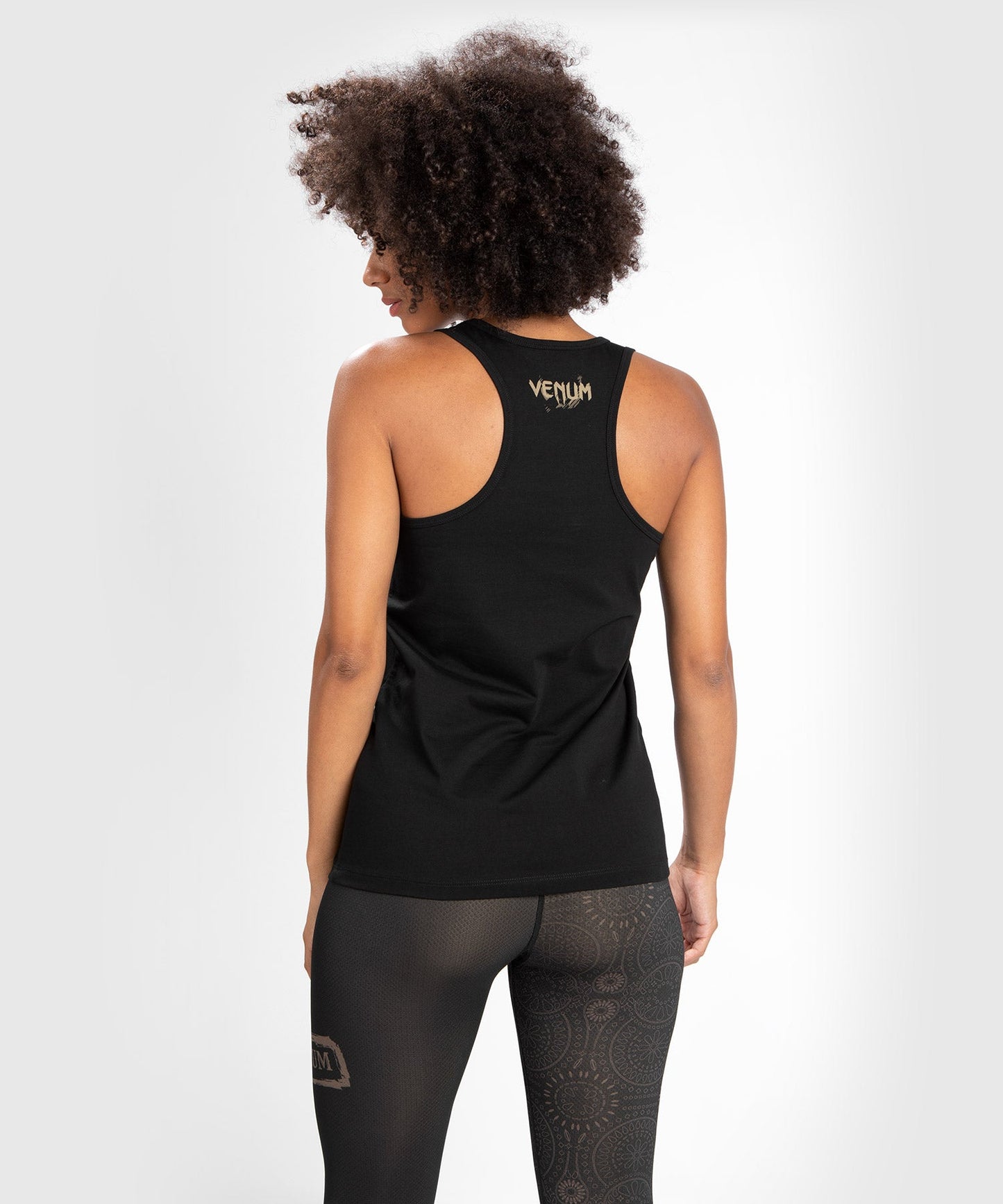 Santa Muerte Dark Side Damen Venum Tank Top - Schwarz/Braun