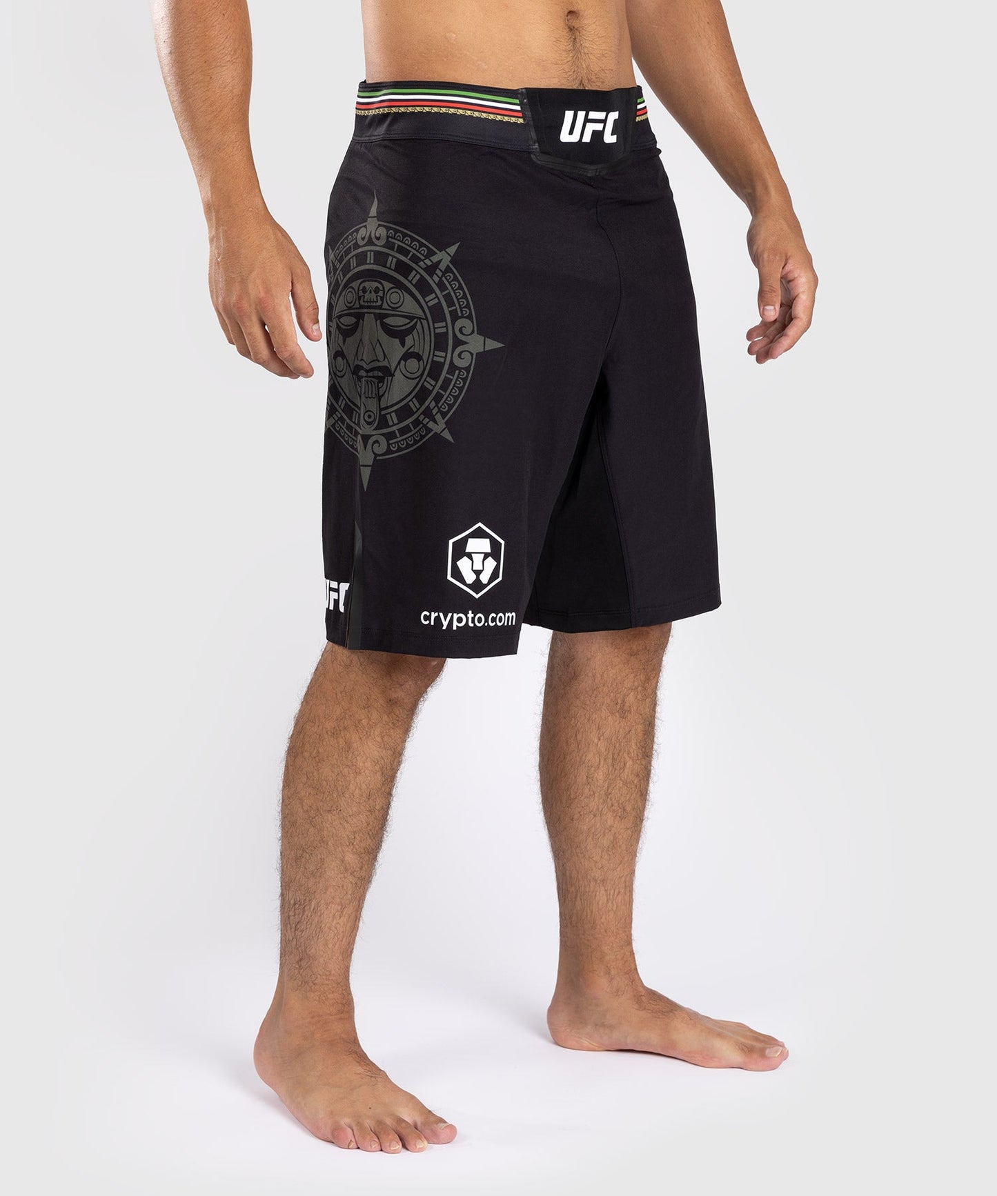 Noche UFC by Venum Authentic Fight Night Short for Men - Long Cut - Black