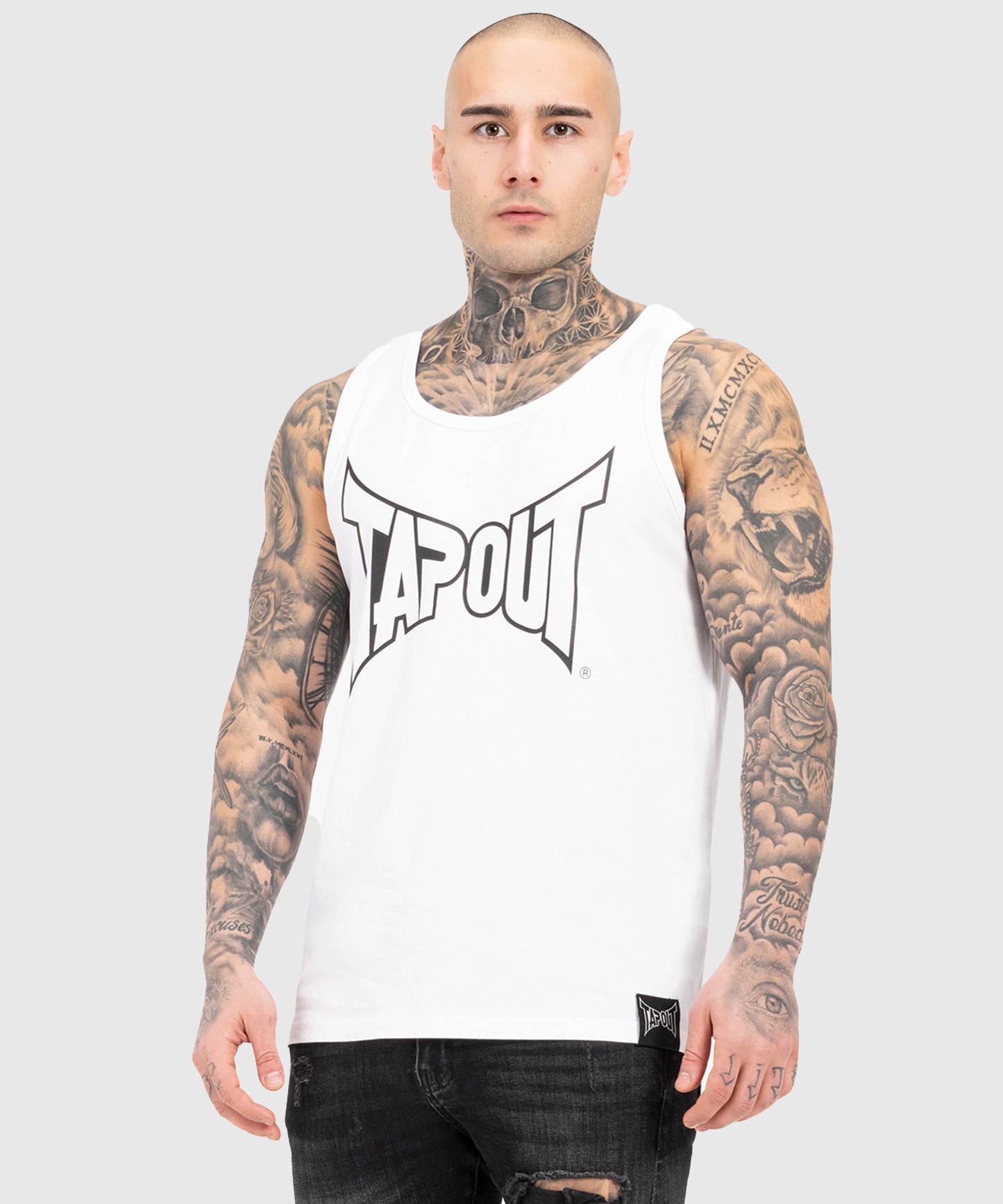 Tapout Tipton Singlet - White