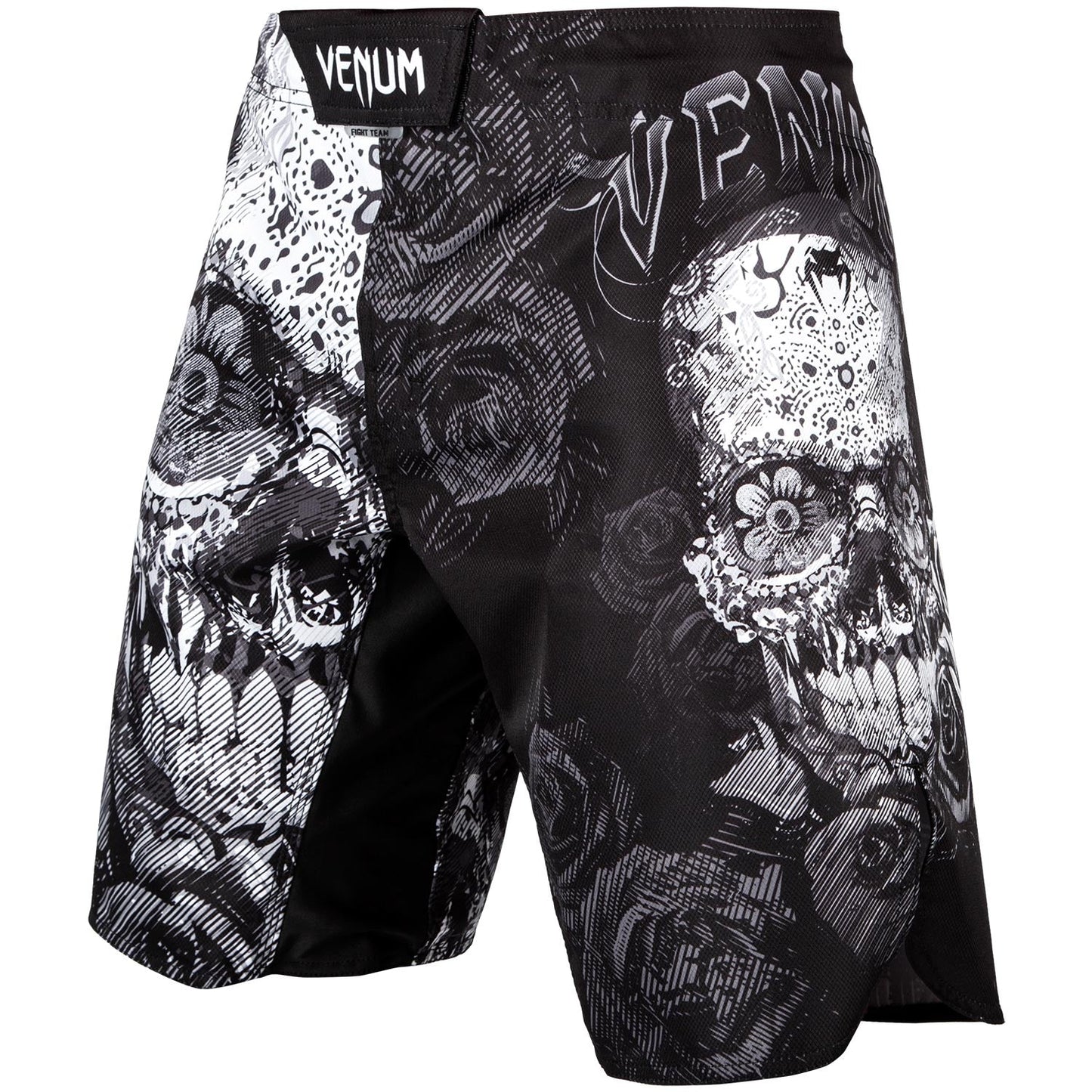 Fightshort Venum Santa Muerte 3.0 - Noir/Blanc