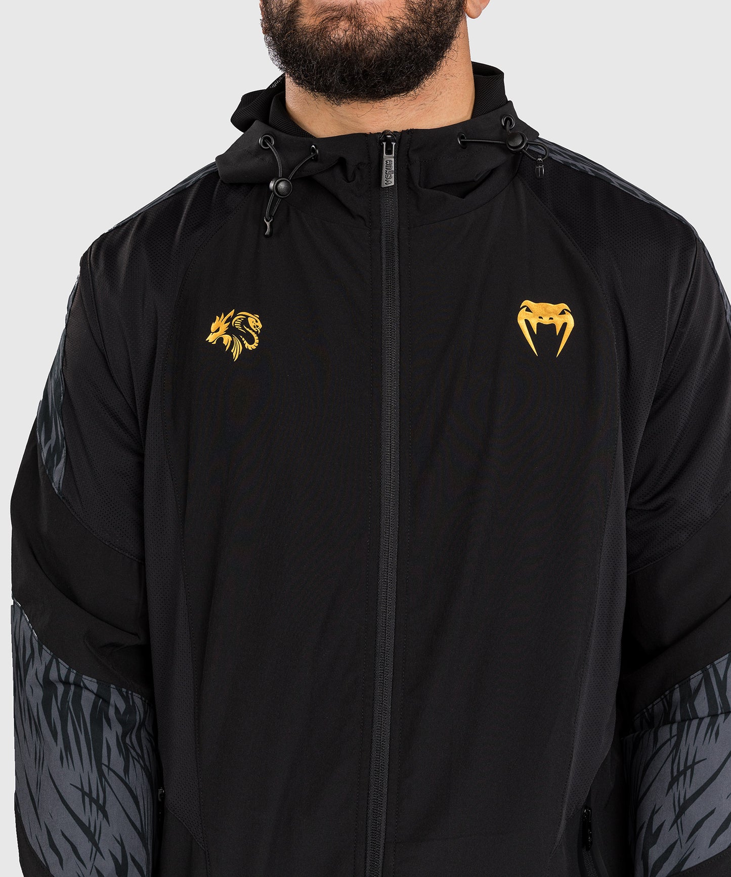 Venum x Chimaev Trainingsjacke - Schwarz/Grau