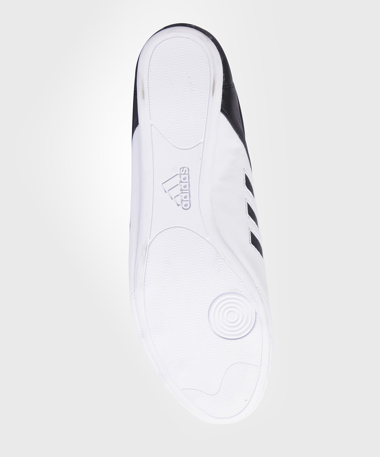 Chaussures de Taekwondo Adikick Adidas - Blanc/Noir