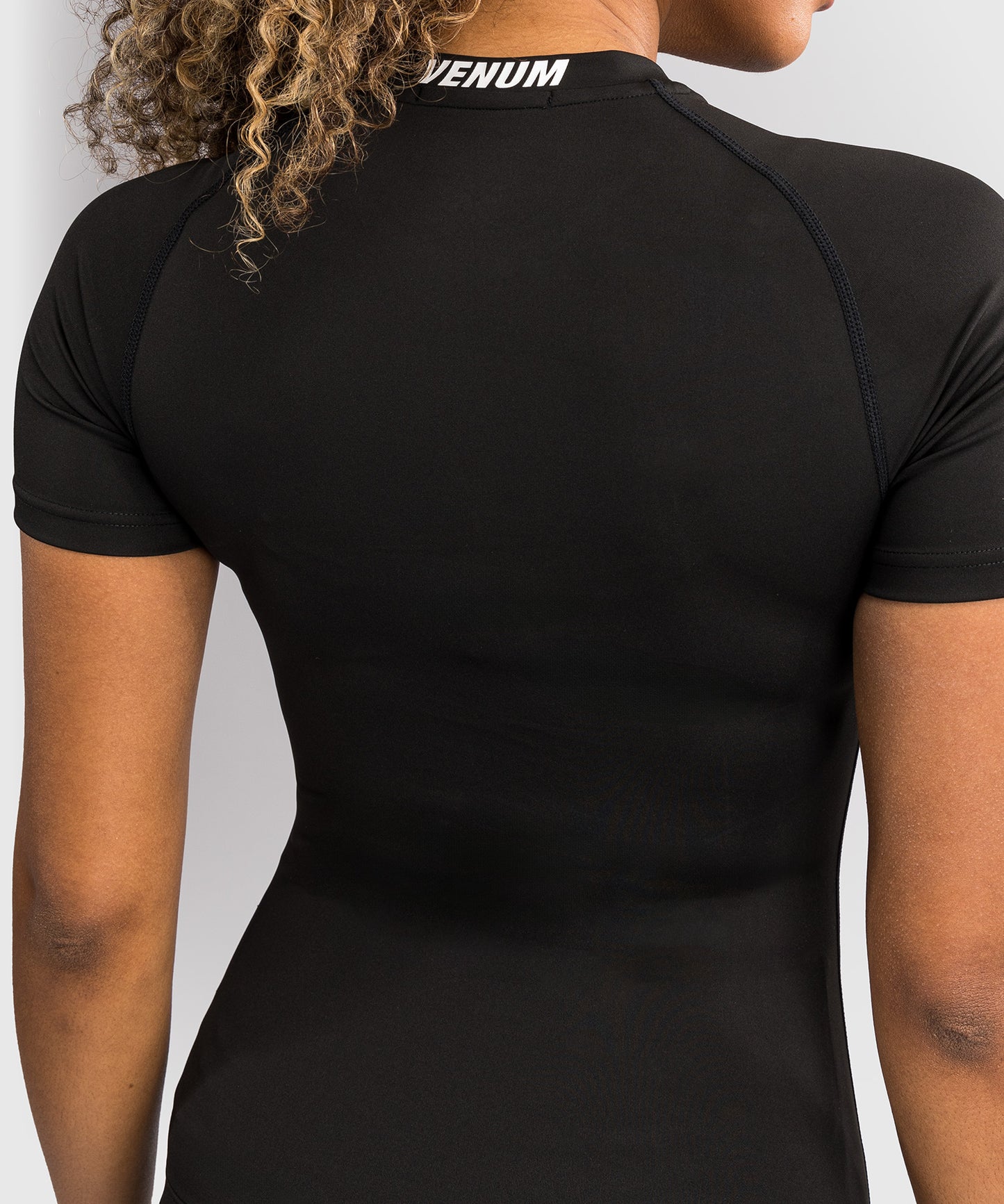 Venum Halo Rashguard Kurzarm - Schwarz