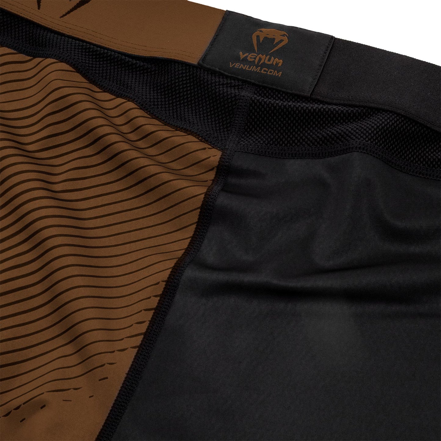 Venum NoGi 2.0 IBJJF Approved Compression Pants - Black/Brown