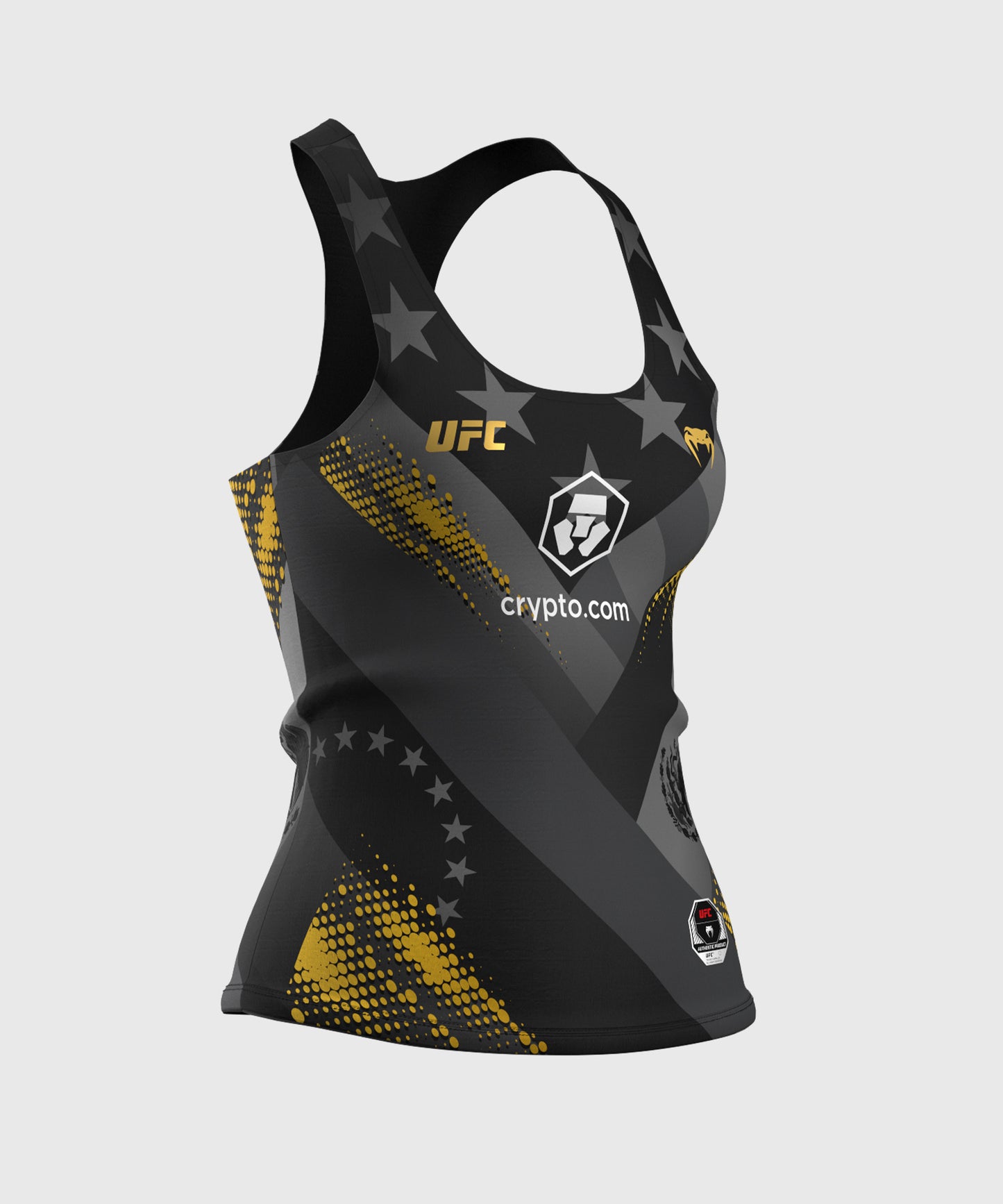 Women's long sports bra UFC Unrivaled by VENUM Julianna Peña - Black