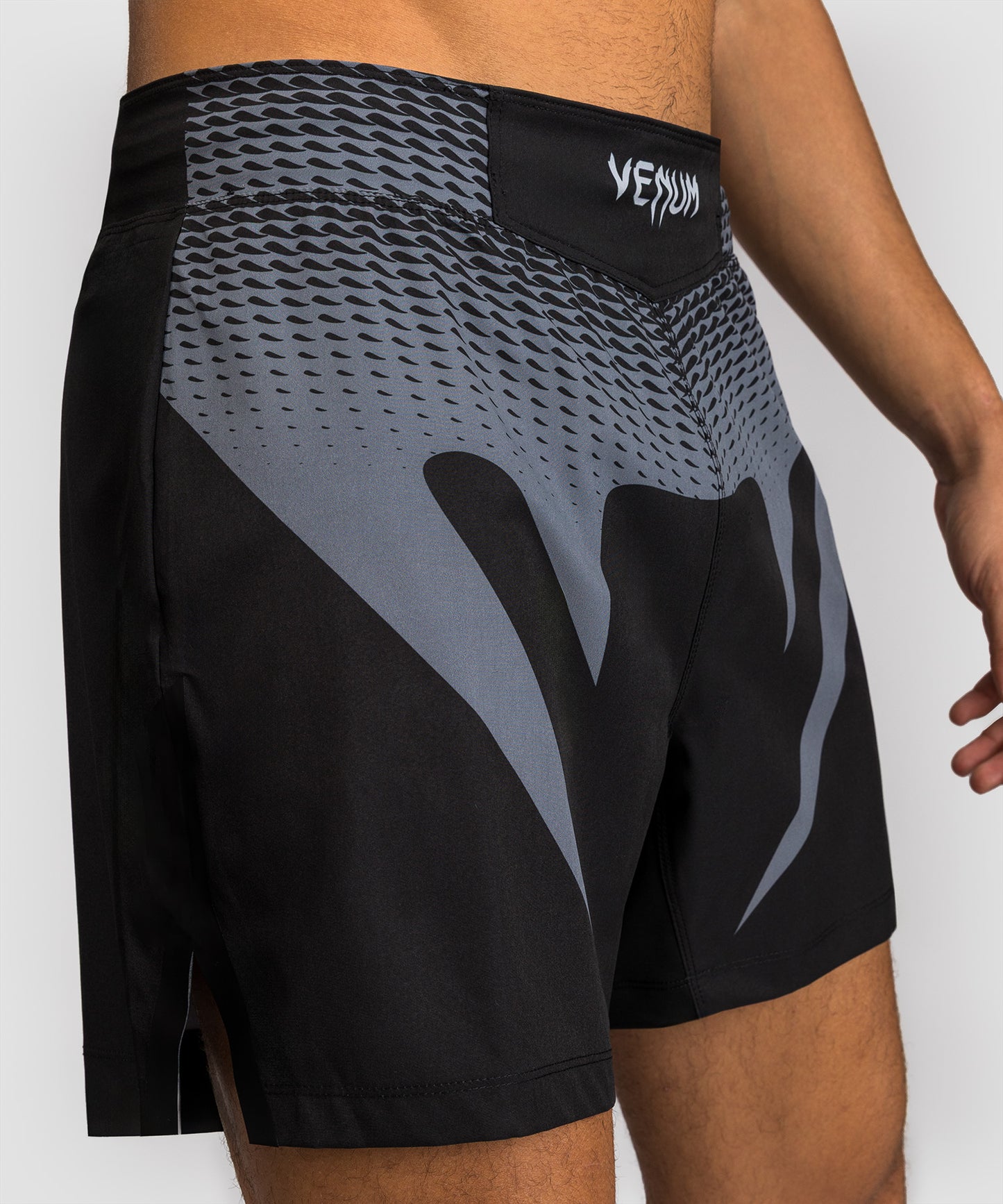 Venum No Gi Fightshorts - Schwarz/Silbergrau
