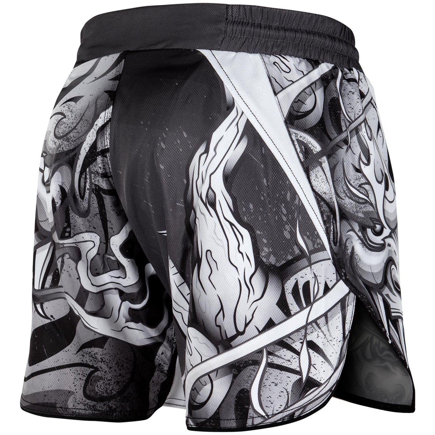 Venum Devil Fightshorts - White/Black
