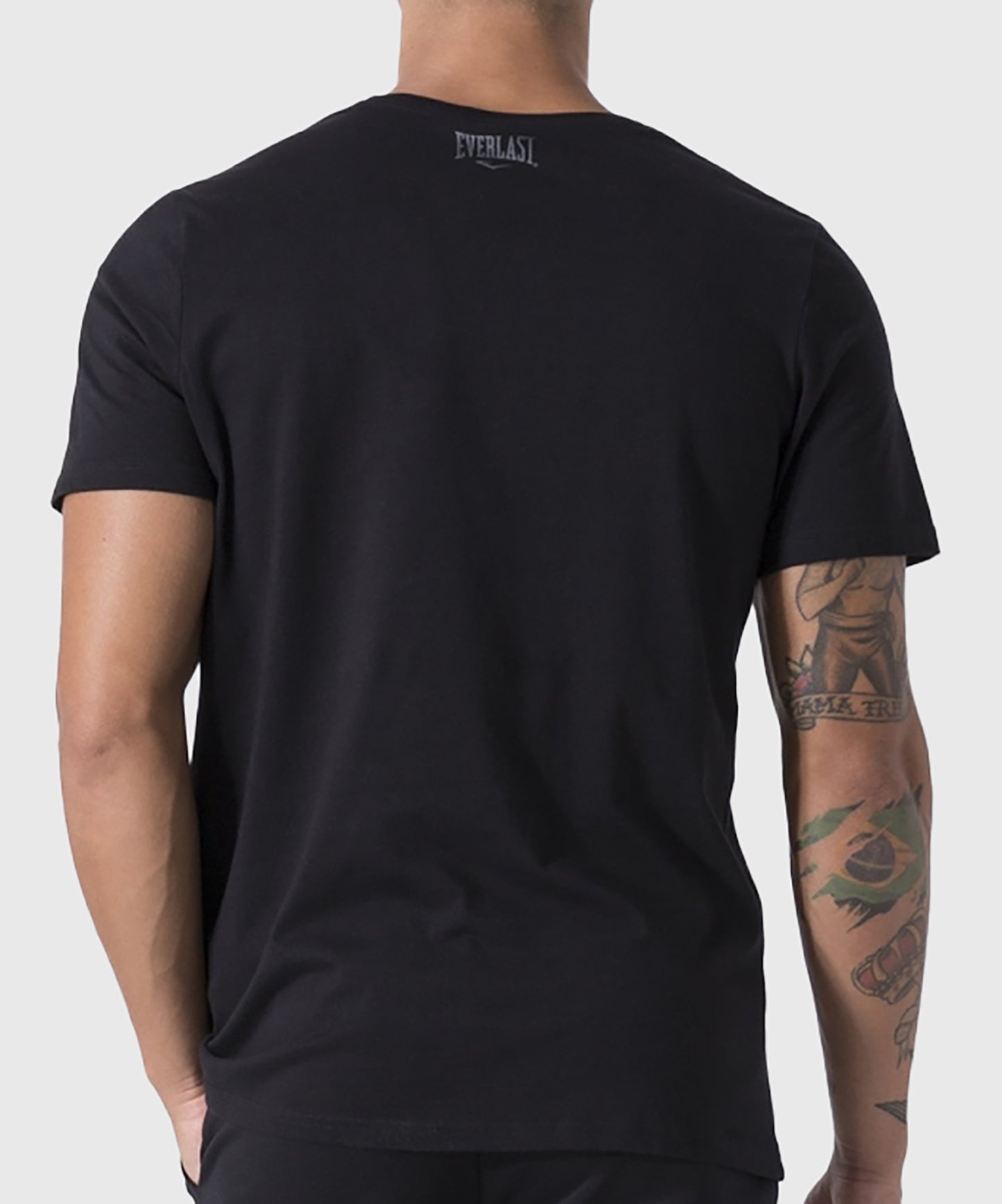 T-Shirt Everlast Regular Square  - Noir