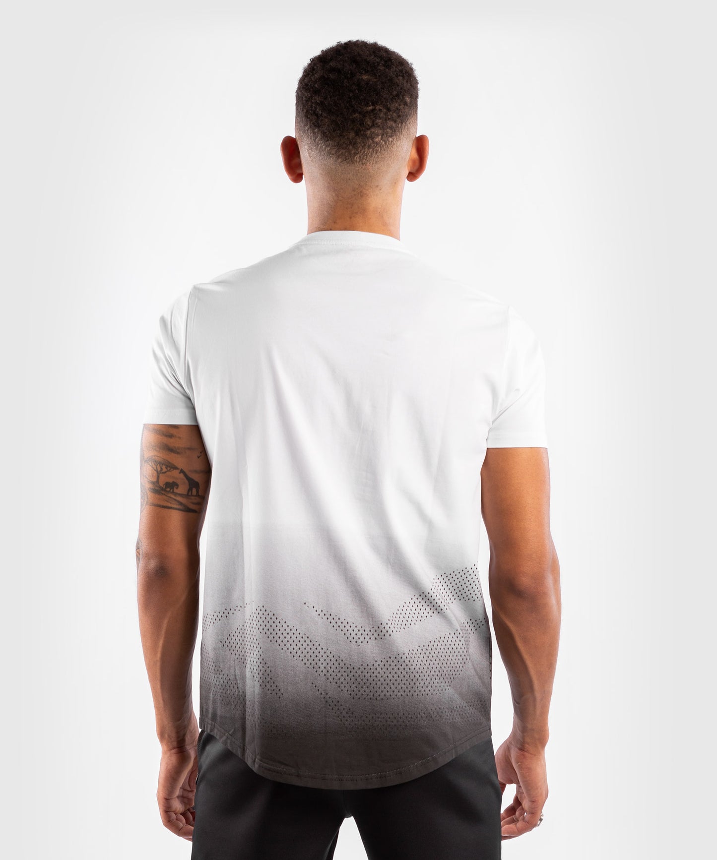 T-shirt Manches Courtes en Coton Homme UFC Venum Authentic Fight Week - Blanc