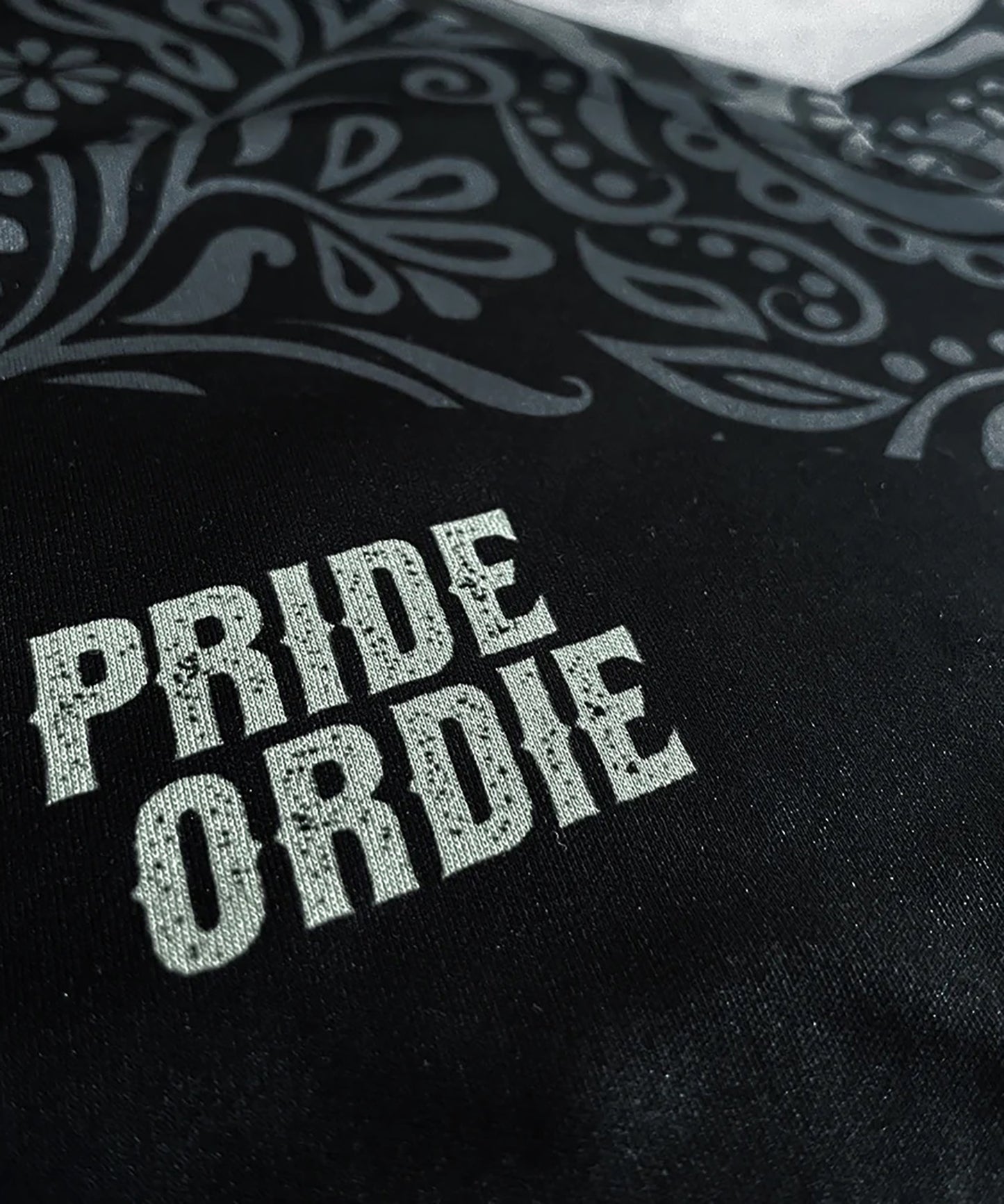 Trainings-T-Shirt Pride Or Die Fearless - Schwarz