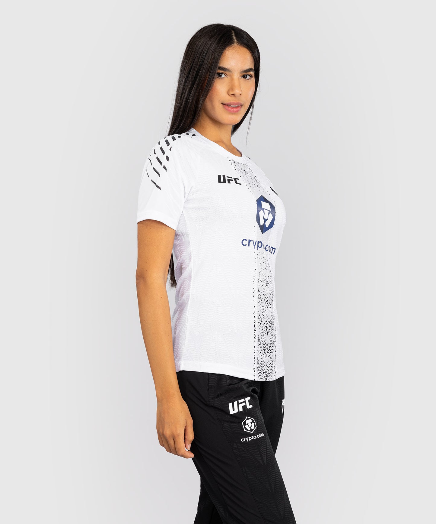 UFC Zenith by Venum Authentic Fight Night Offizielles Walkout-Trikot Damen - Weiß
