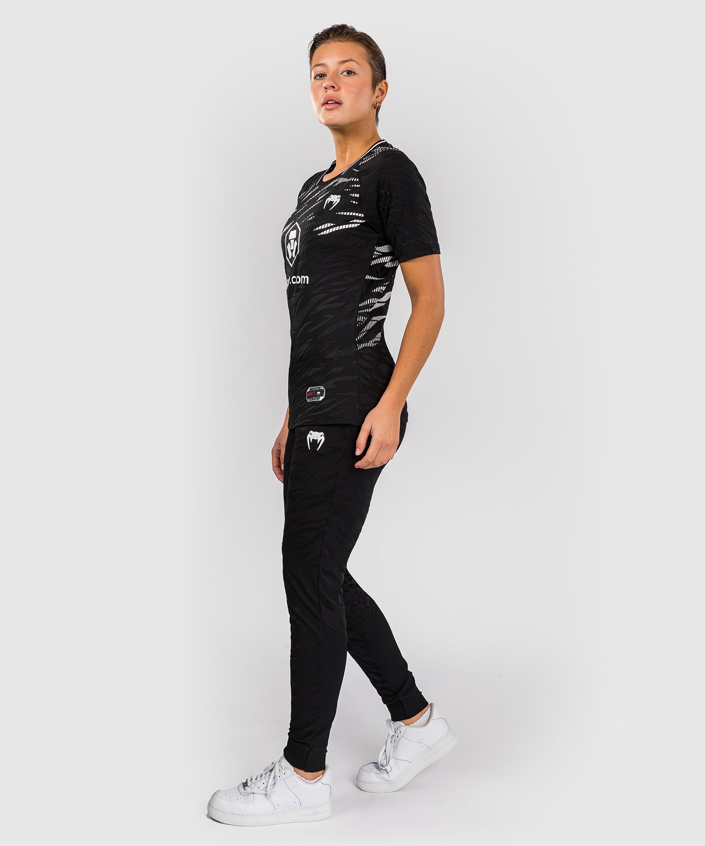 T-shirt Dry-Tech pour Femmes UFC Fusion by Venum Authentic Fight Night - Noir
