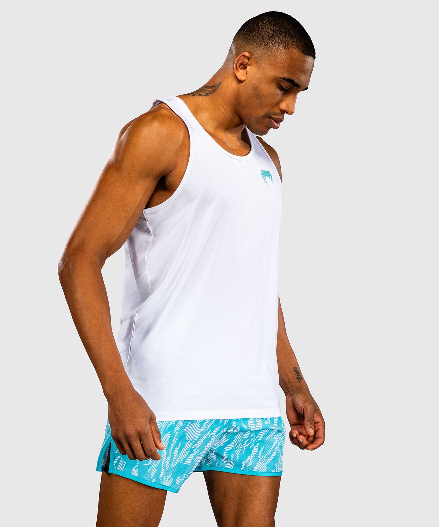 Venum Aqua Camiseta de Tirantes – Blanco/Turquesa