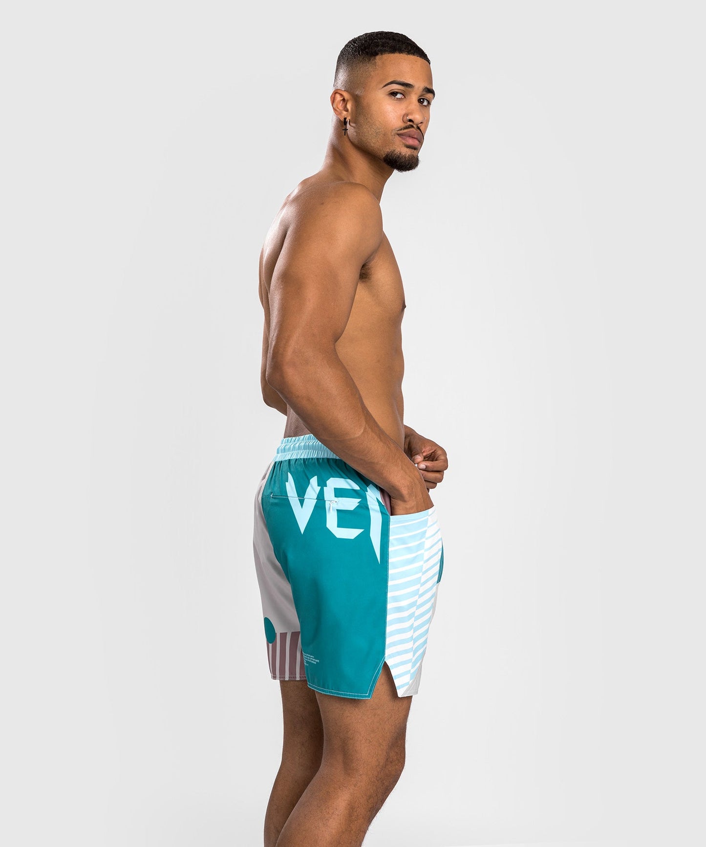 Venum Summer 88 Swim Shorts - Clearwater/Mosaic Blue