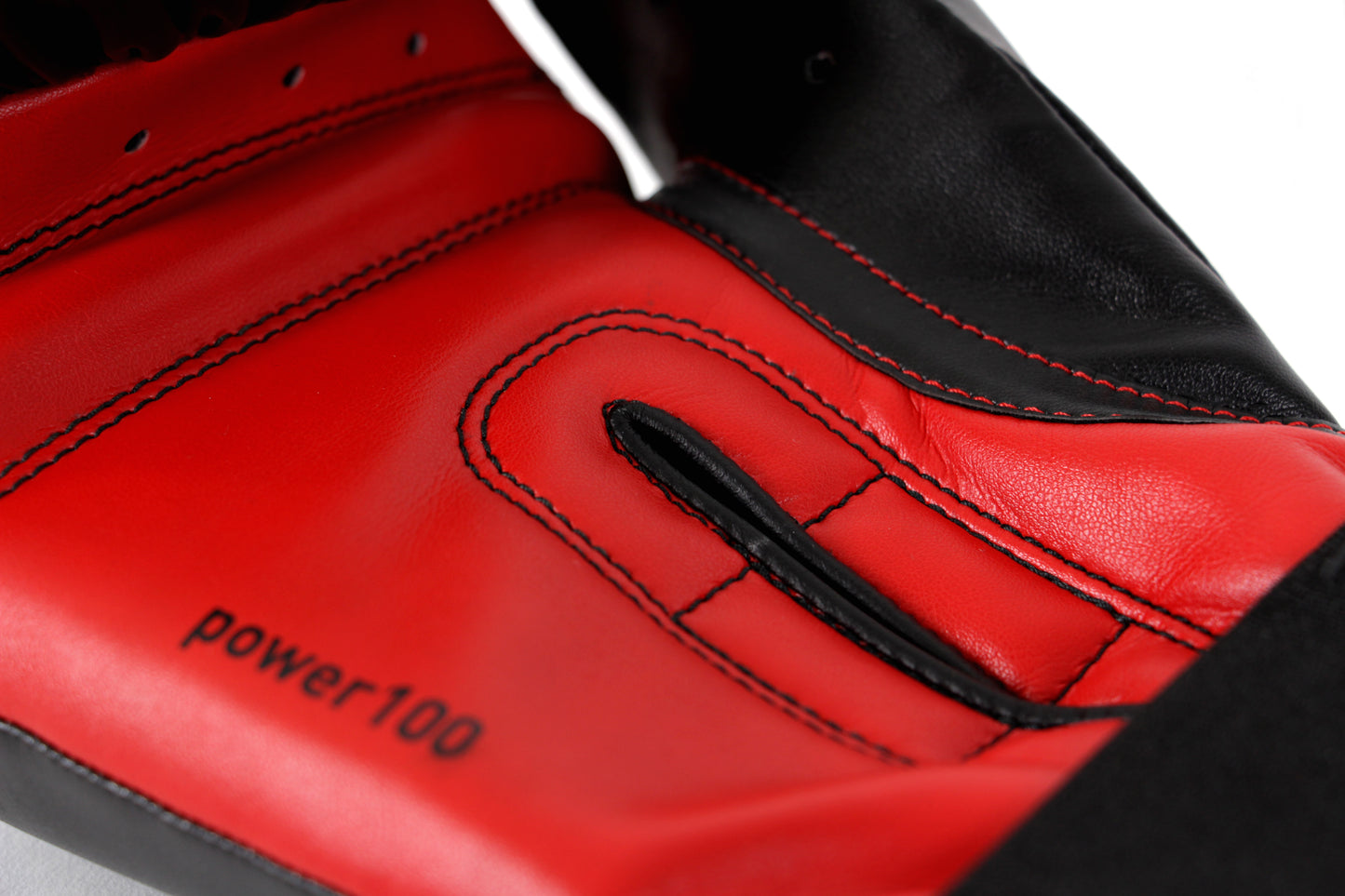 Gants de boxe Adidas Power 100 - Noir/Rouge