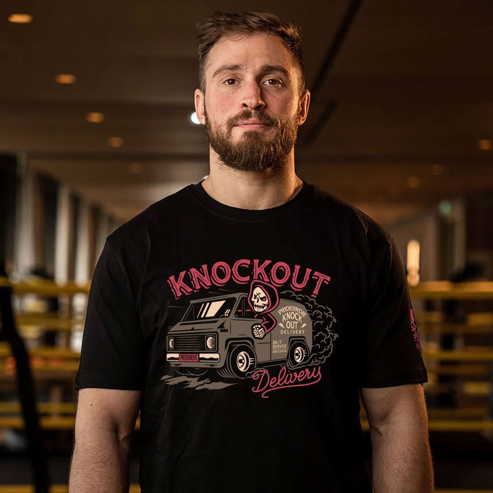 T-Shirt Pride Or Die Knockout Delivery - Noir