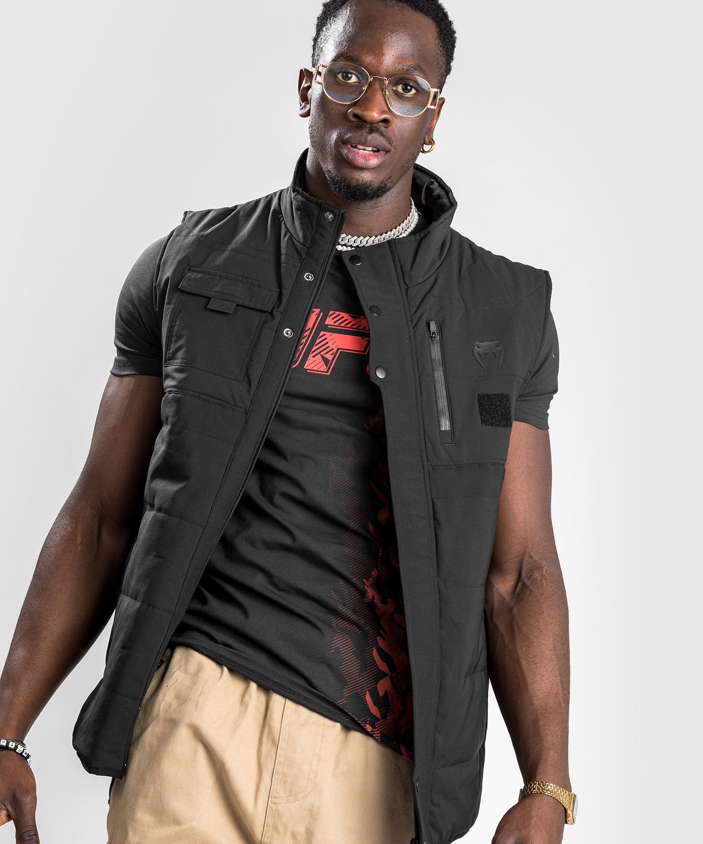 Venum Altitude Ärmellose Jacke - Schwarz