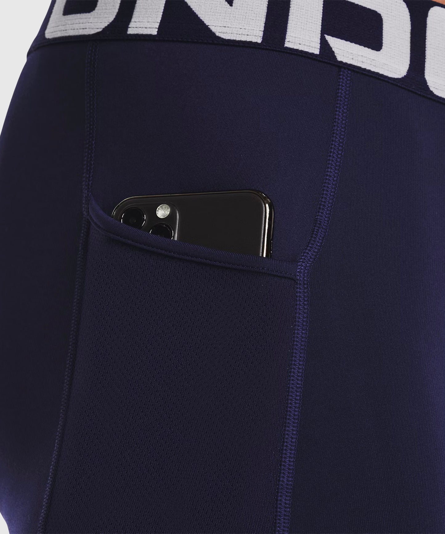 Pantalon De Compression Under Armour Coldgear - Bleu Marine