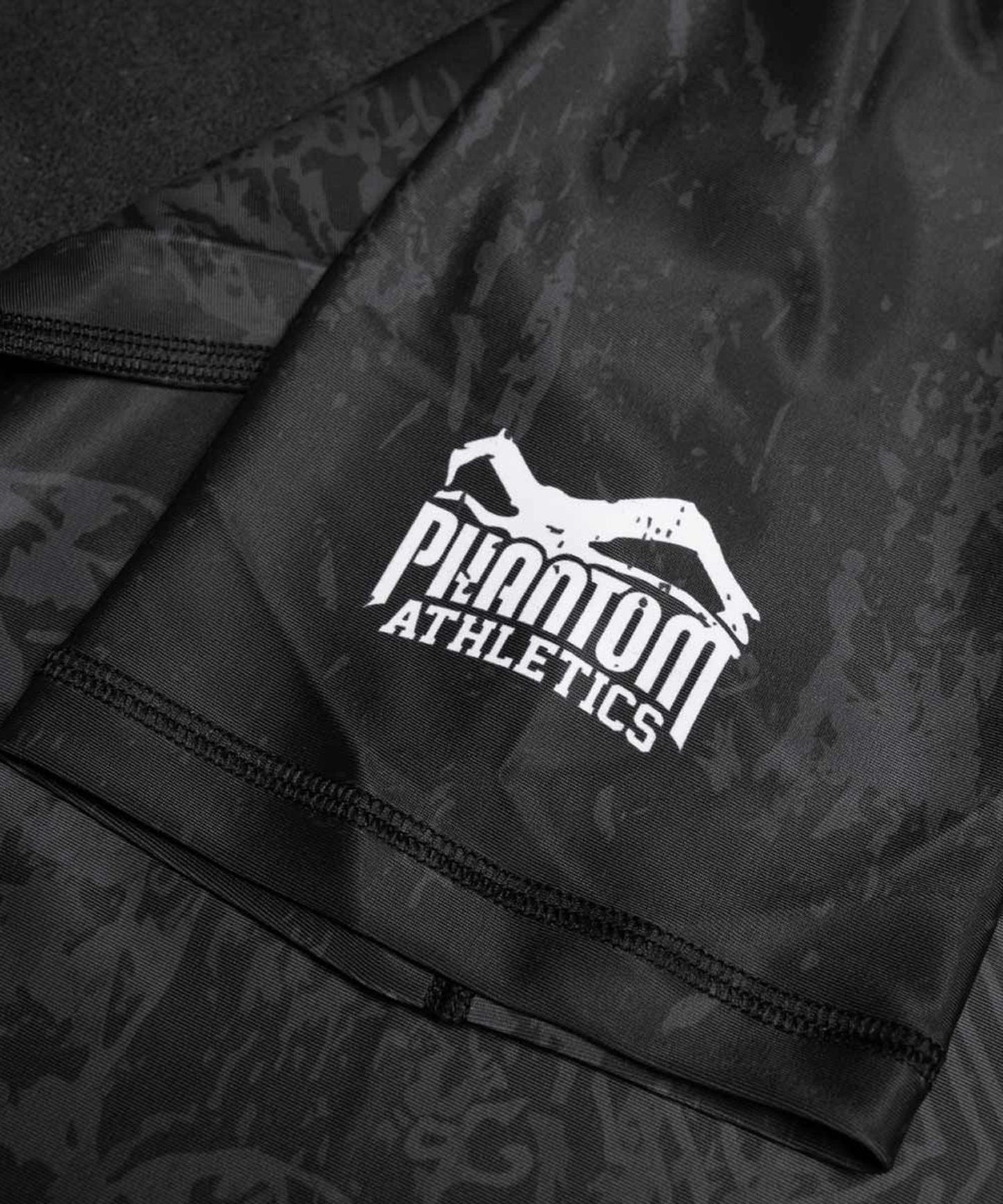 Rashguard Phantom Athletics Muay Thai - Schwarz