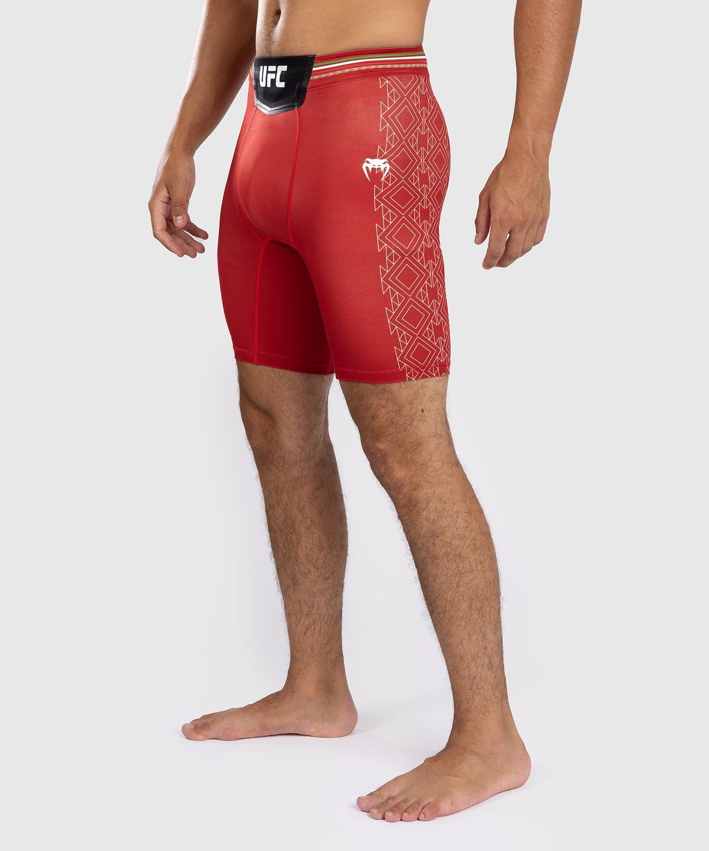 Noche UFC by Venum Authentic Fight Night Men's Compression Short - Red