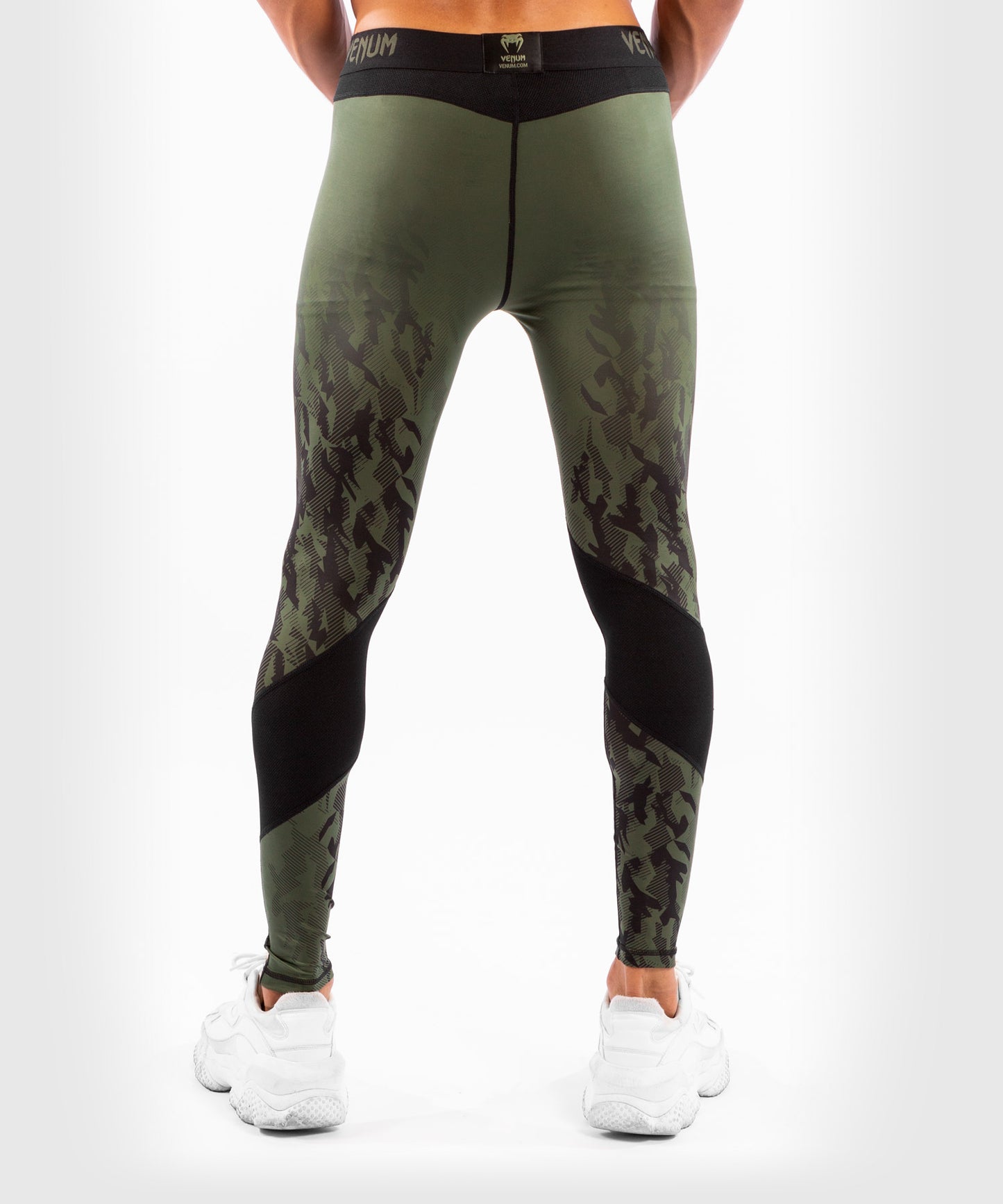 Pantalon de Compression Homme UFC Venum Authentic Fight Week - Kaki