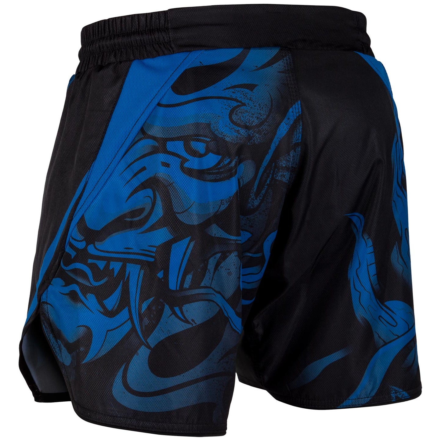 Fightshort court Venum Devil - Bleu Marine/Noir