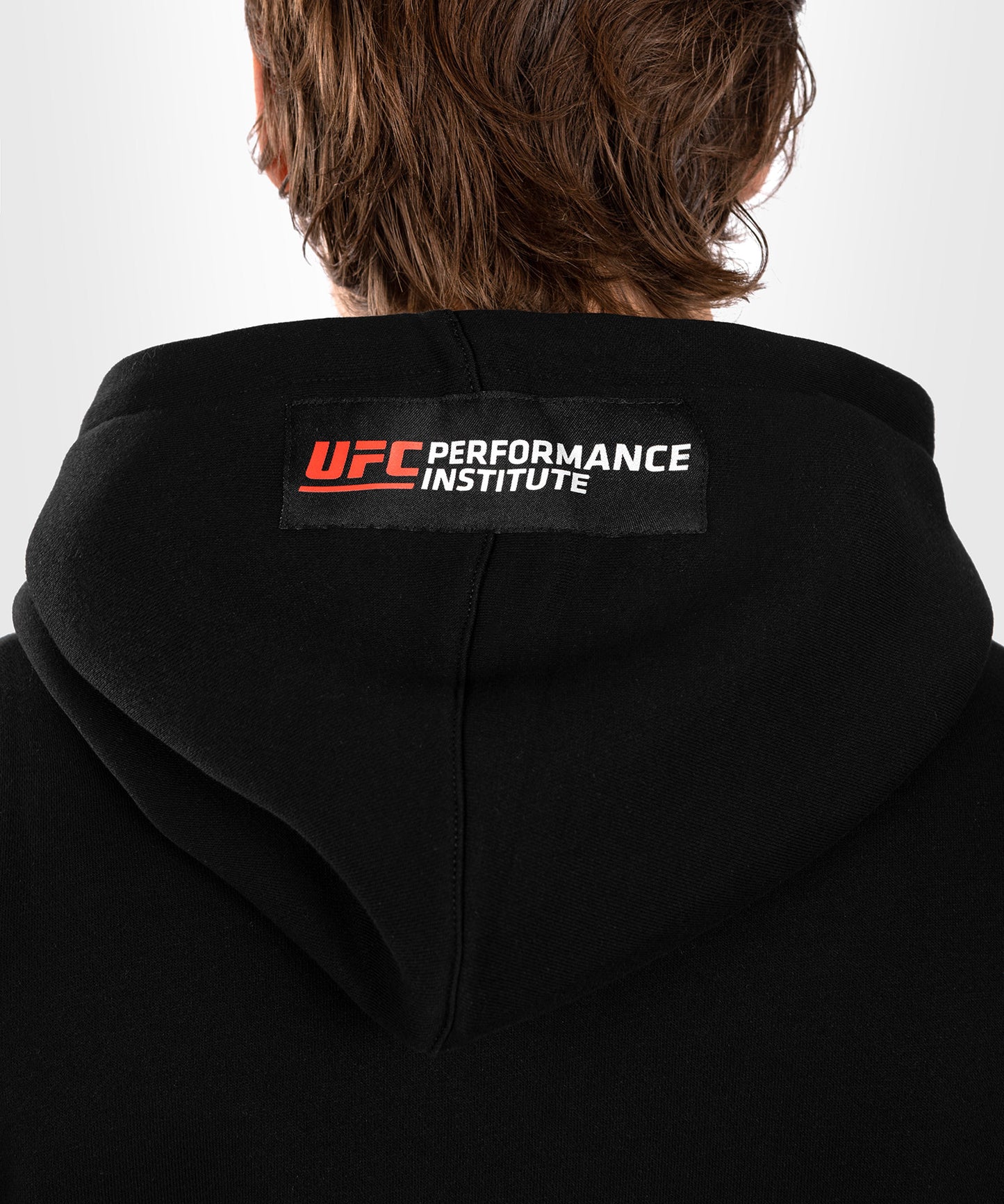 Sweatshirt à Capuche pour Hommes UFC Venum Performance Institute 2.0 - Noir/Rouge