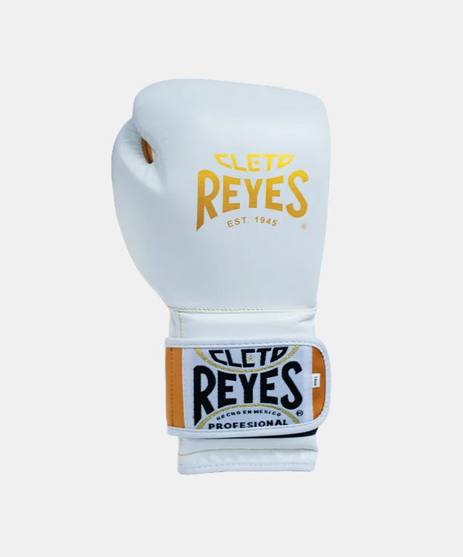 Cleto Reyes Sparring Edizione Speciale Guantoni da Boxe - Bianco/Oro