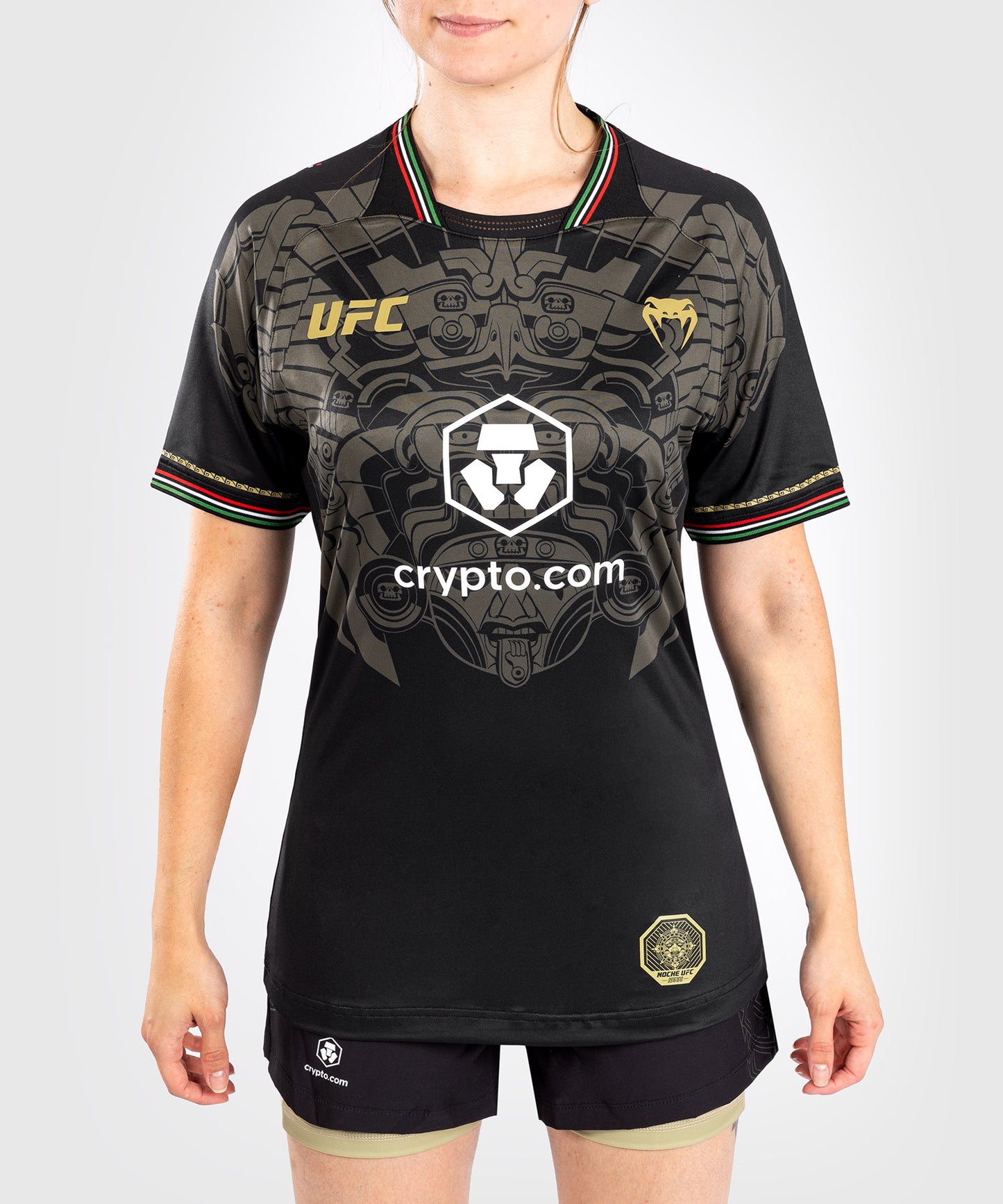 Noche UFC by Venum Authentic Fight Night Camiseta Dry Tech Mujer - Negro