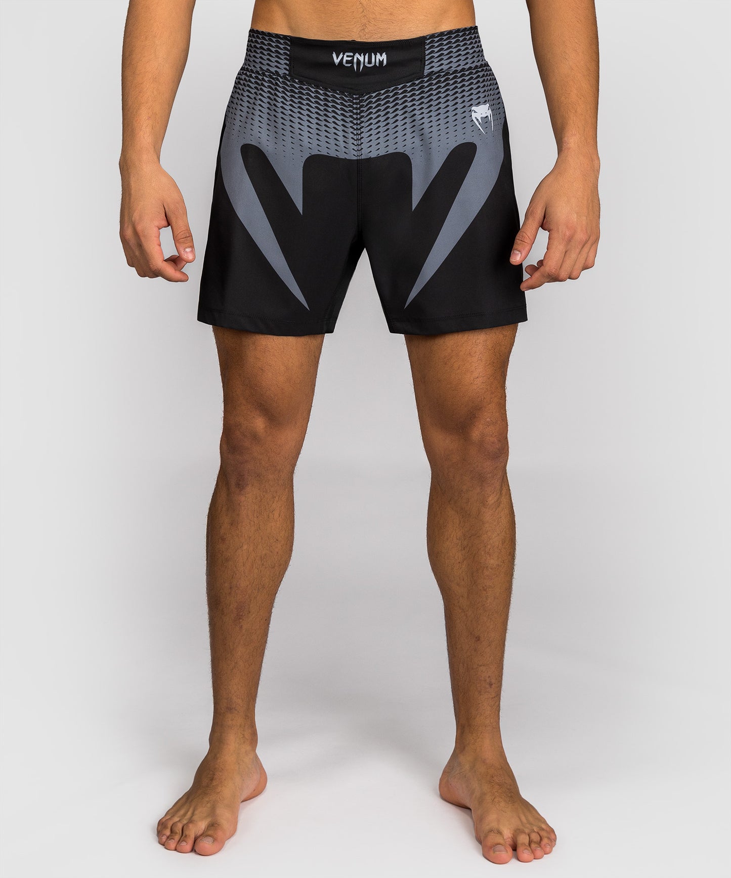 Venum No Gi Fightshorts - Schwarz/Silbergrau