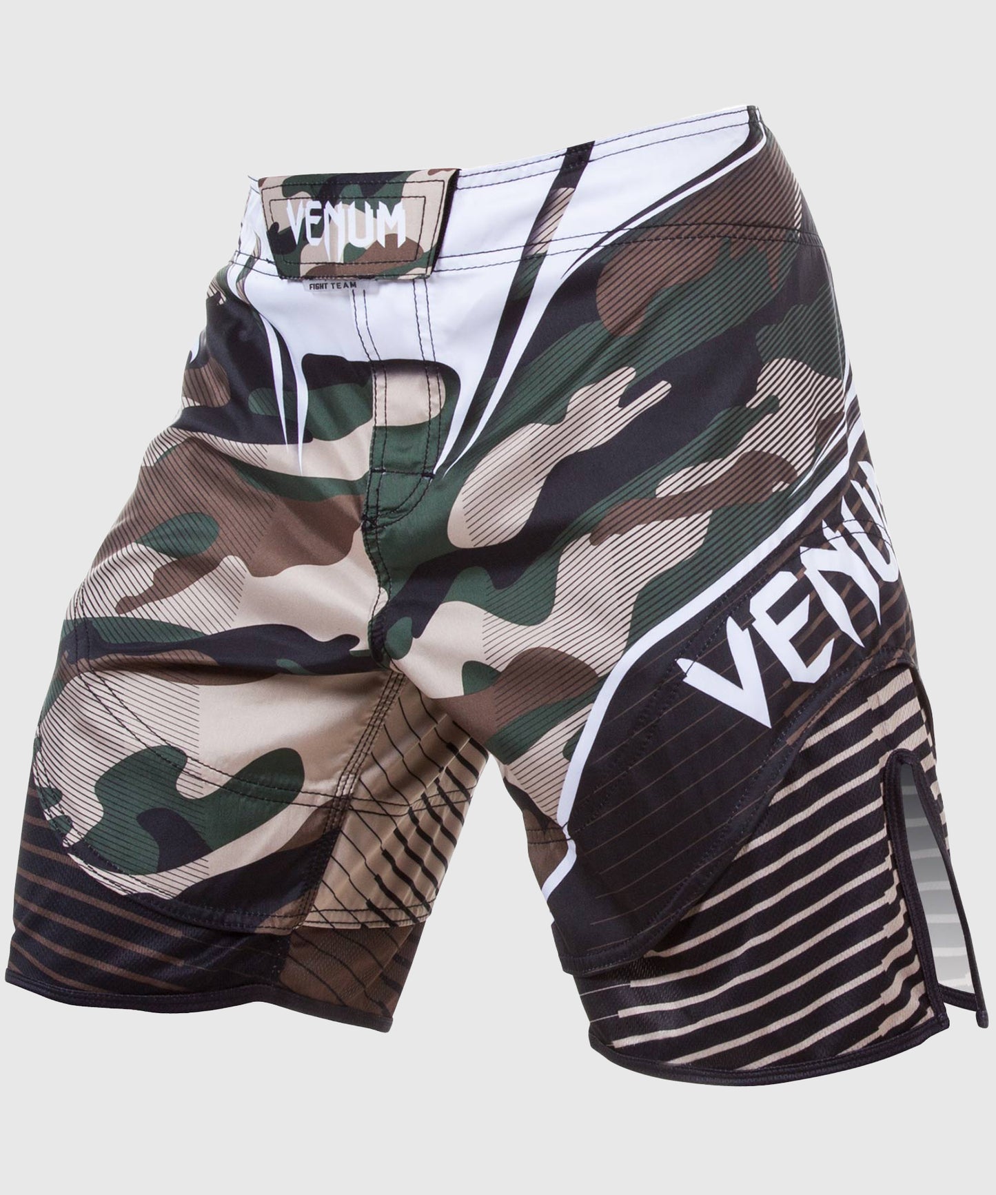 Venum Camo Hero Fightshorts - Green/Brown