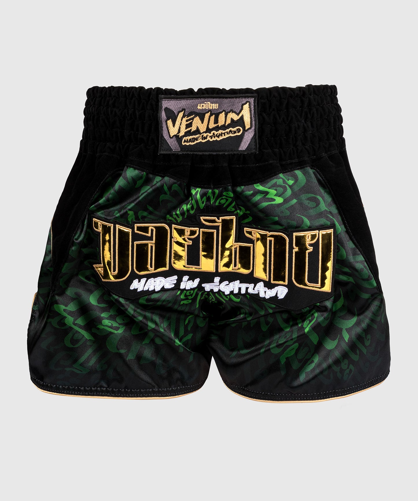 Short de Muay Thai Venum Attack - Noir/Vert