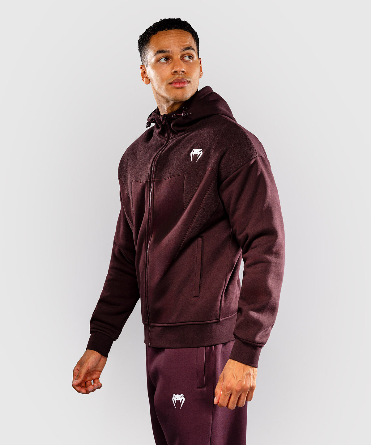 Venum Attack Fleece & Weave Trainingsjacke - Bordeaux