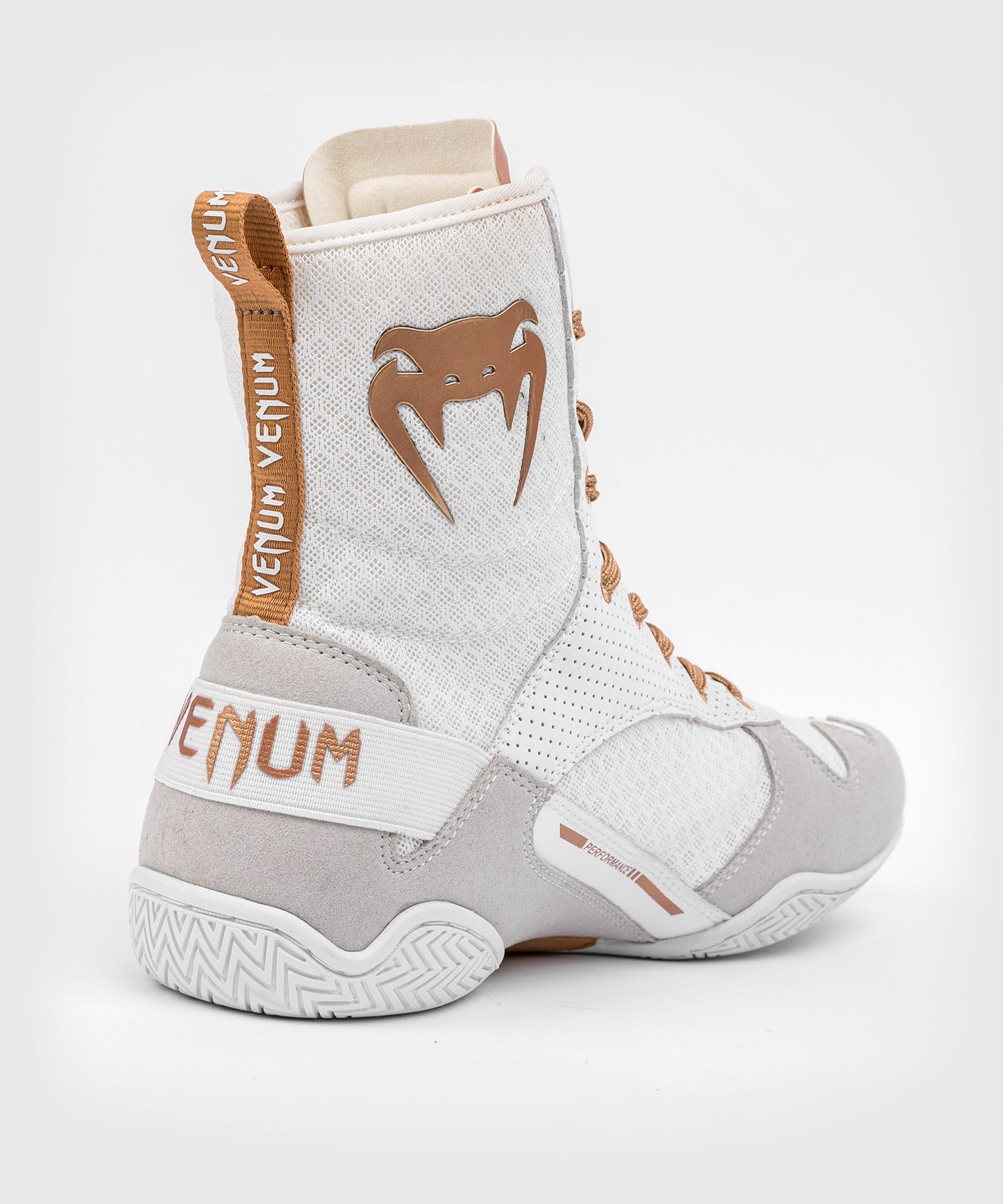 Chaussures de Boxe Venum Elite - Blanc/Or