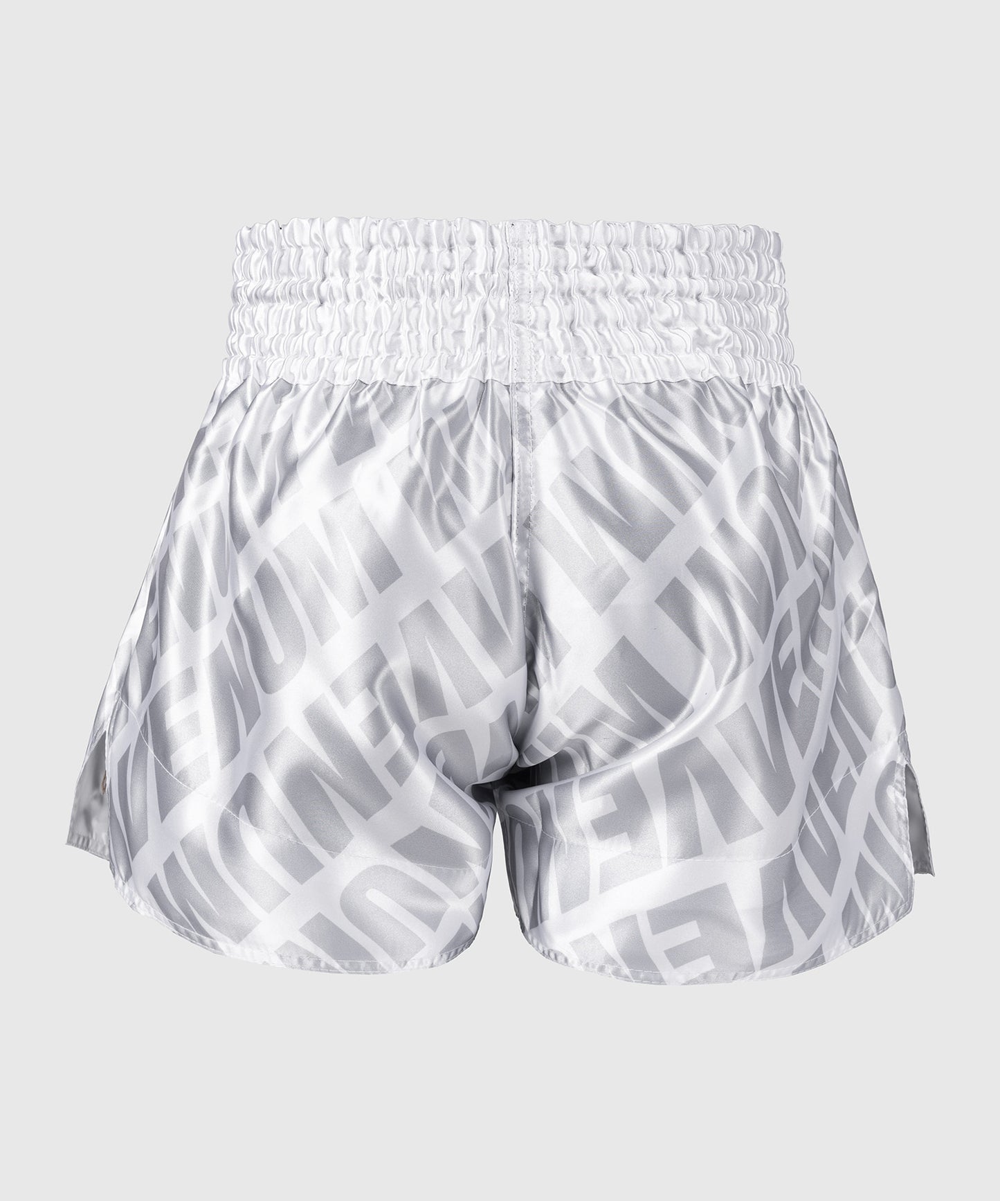 Short de Muay Thai Venum Contender XT – Blanc/Argent