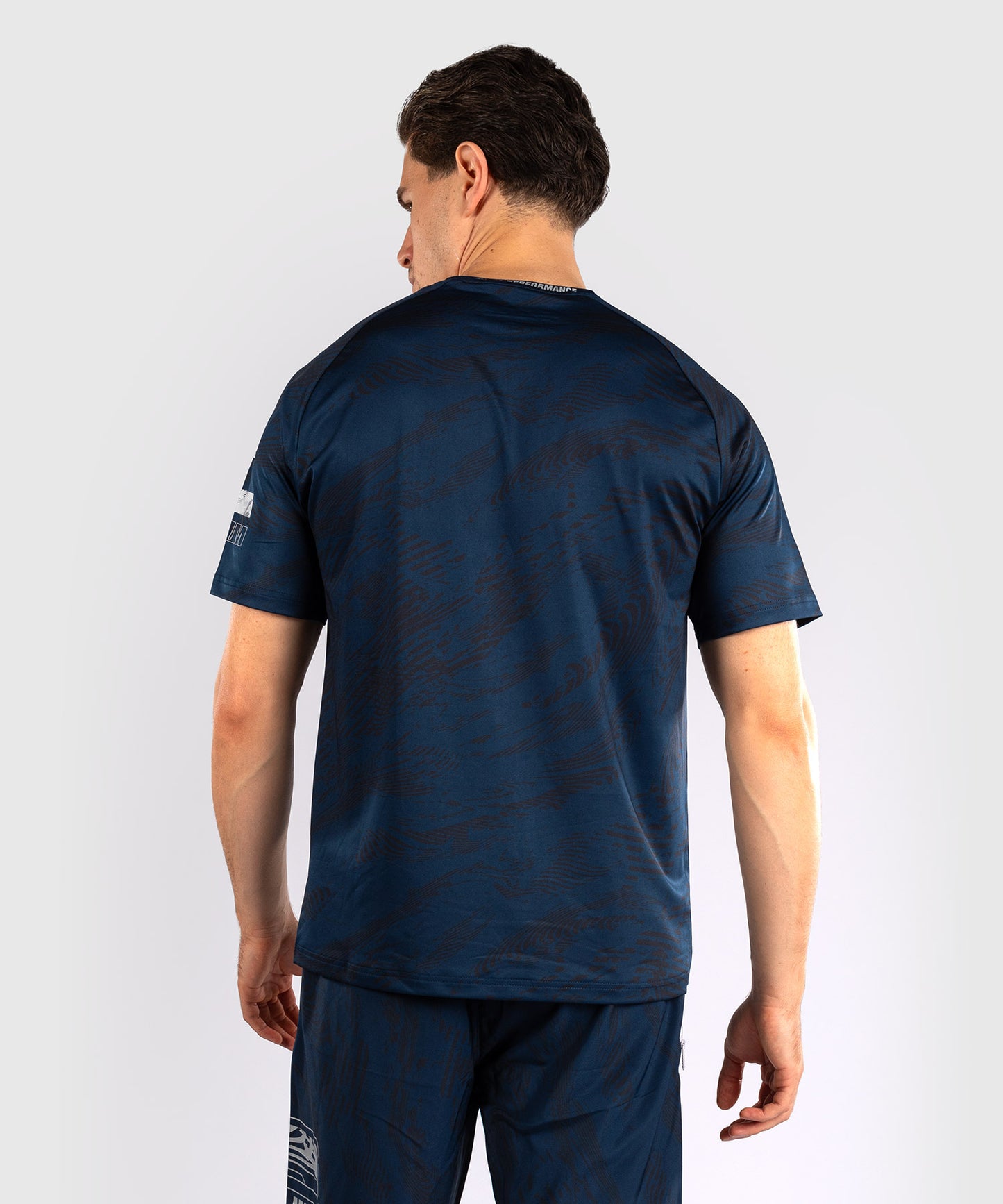 UFC Fusion by Venum Fight Week Herren Dry-Tech T-Shirt - Ozeanisches Blau