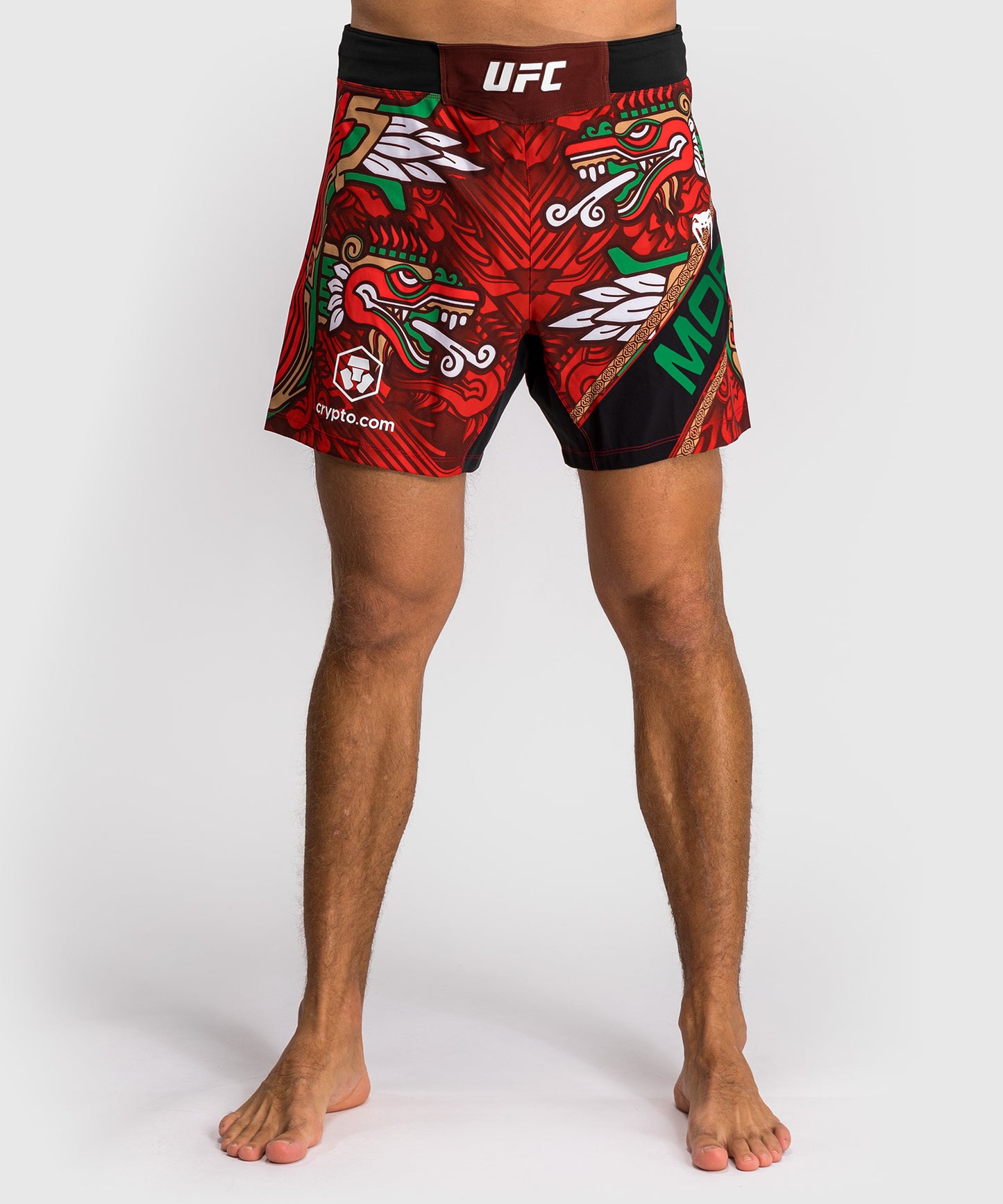 Short de Combat pour Hommes UFC Unrivaled by Venum Brandon Moreno - Rouge